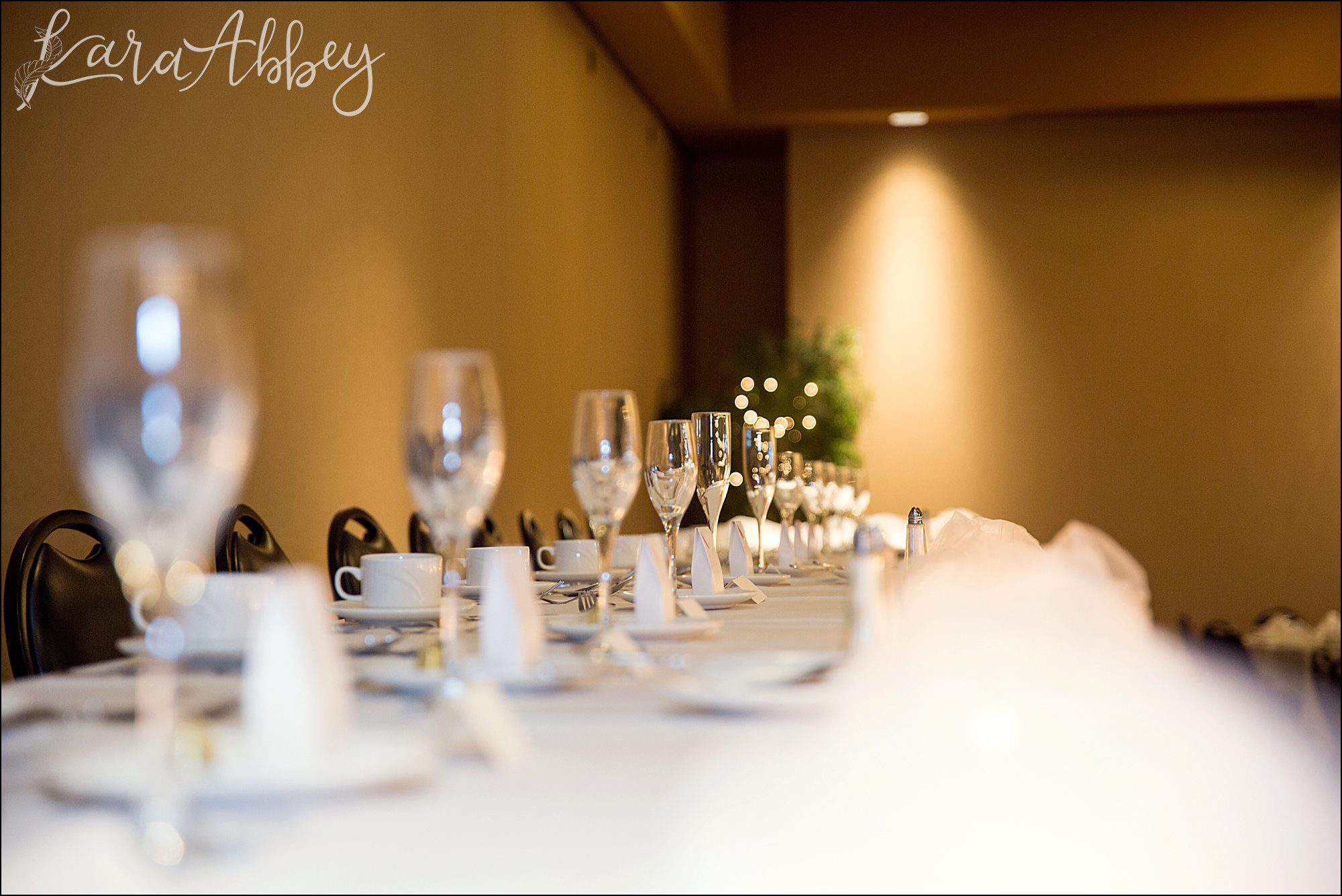 St. Patrick's Day Winter Wedding at Stratigos Banquet Center in Irwin, PA