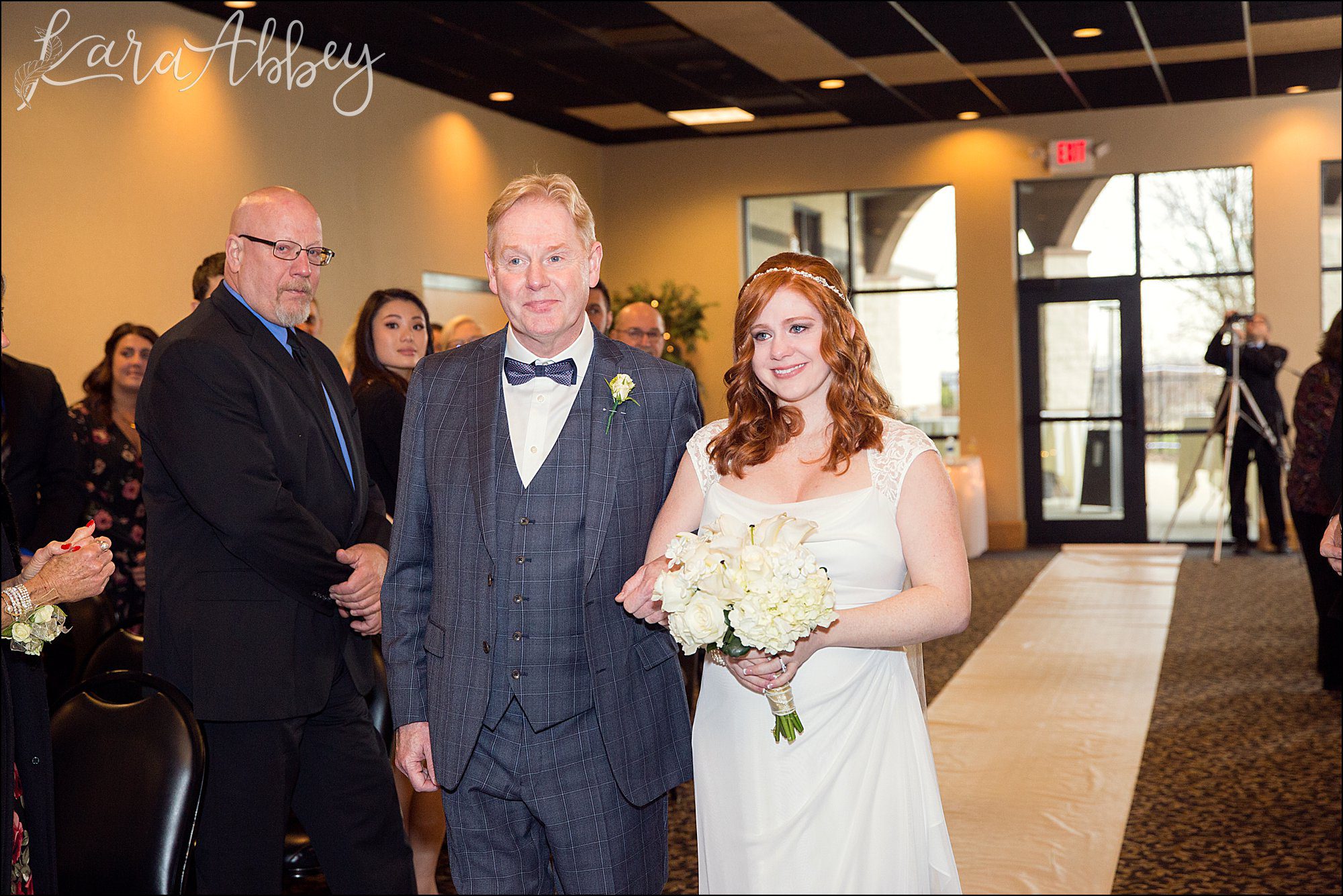 St. Patrick's Day Winter Wedding at Stratigos Banquet Center in Irwin, PA