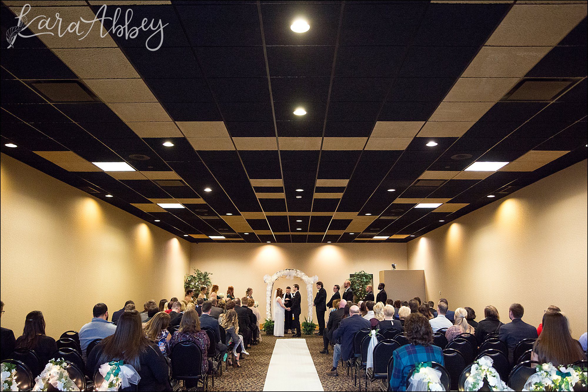 St. Patrick's Day Winter Wedding at Stratigos Banquet Center in Irwin, PA