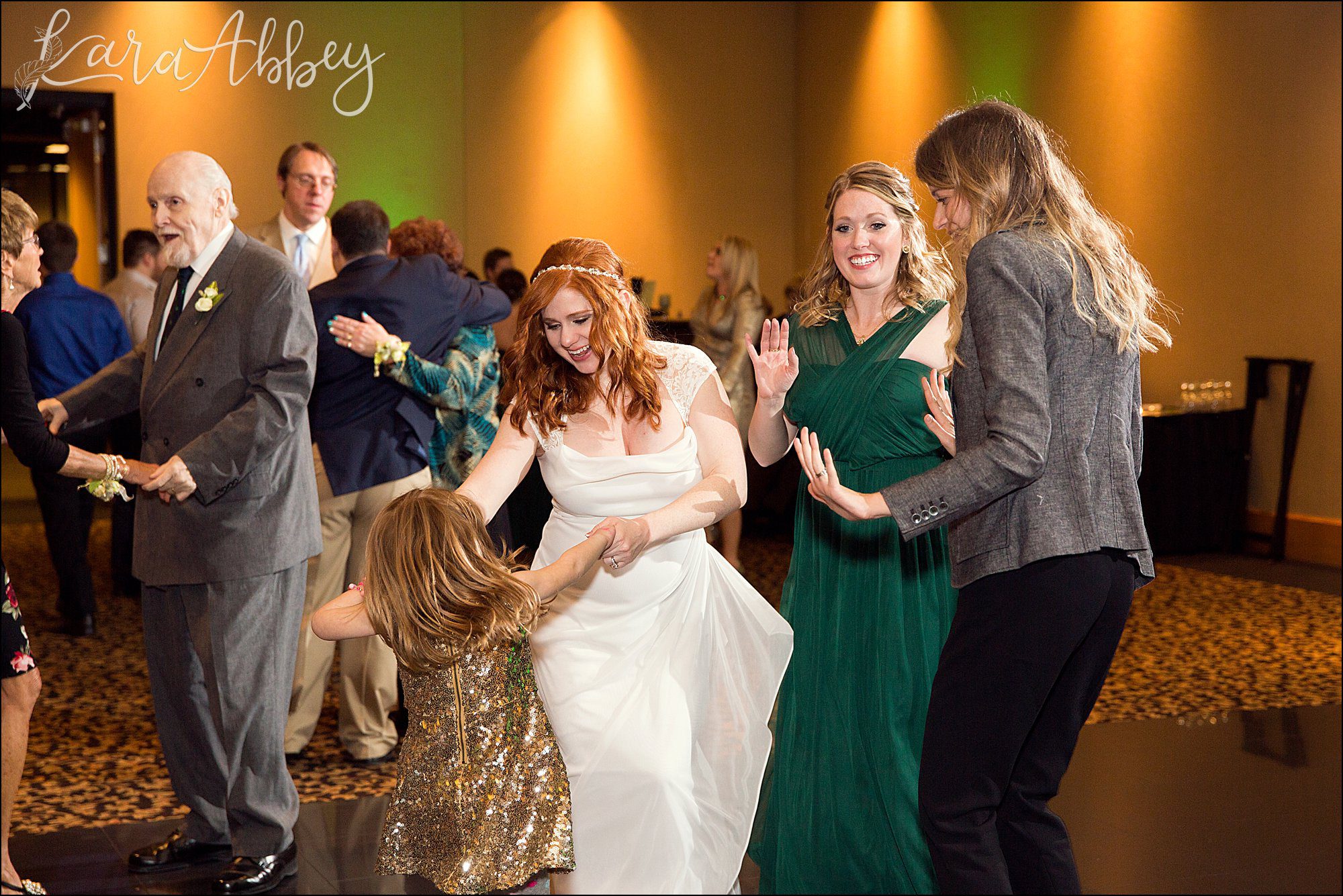 St. Patrick's Day Winter Wedding at Stratigos Banquet Center in Irwin, PA