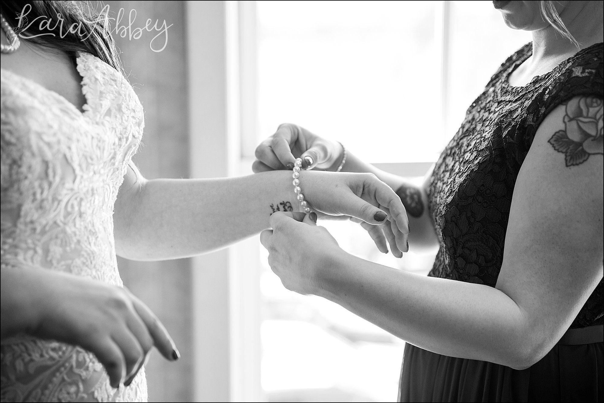 Intimate Pink Winter Wedding at The Fez in Aliquippa, PA