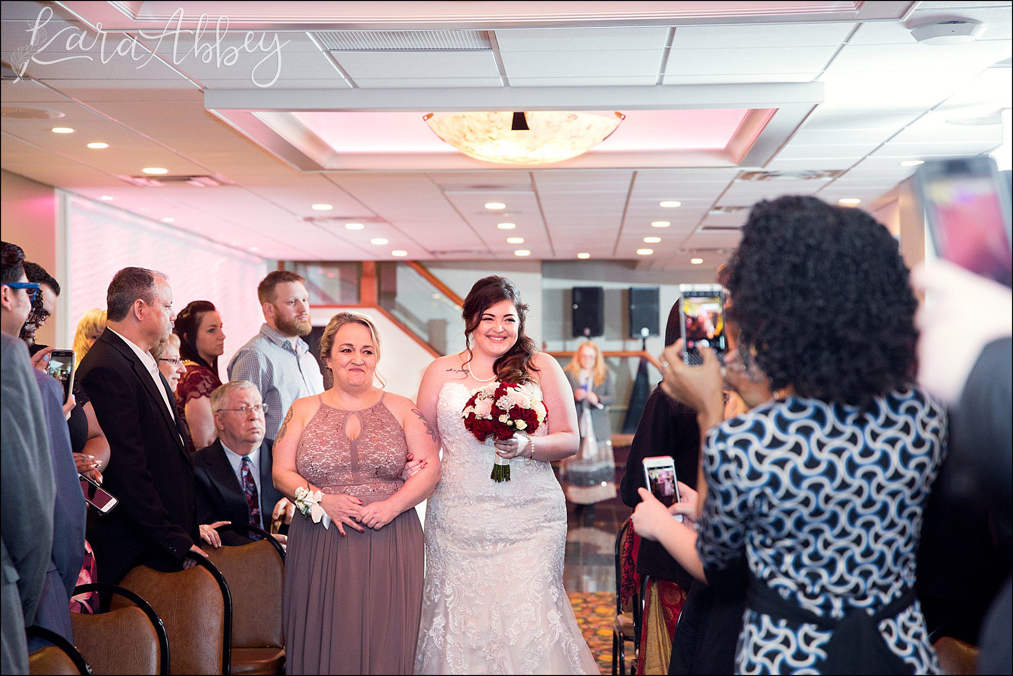 Wedding Ceremony at The Fez in Aliquippa, PA