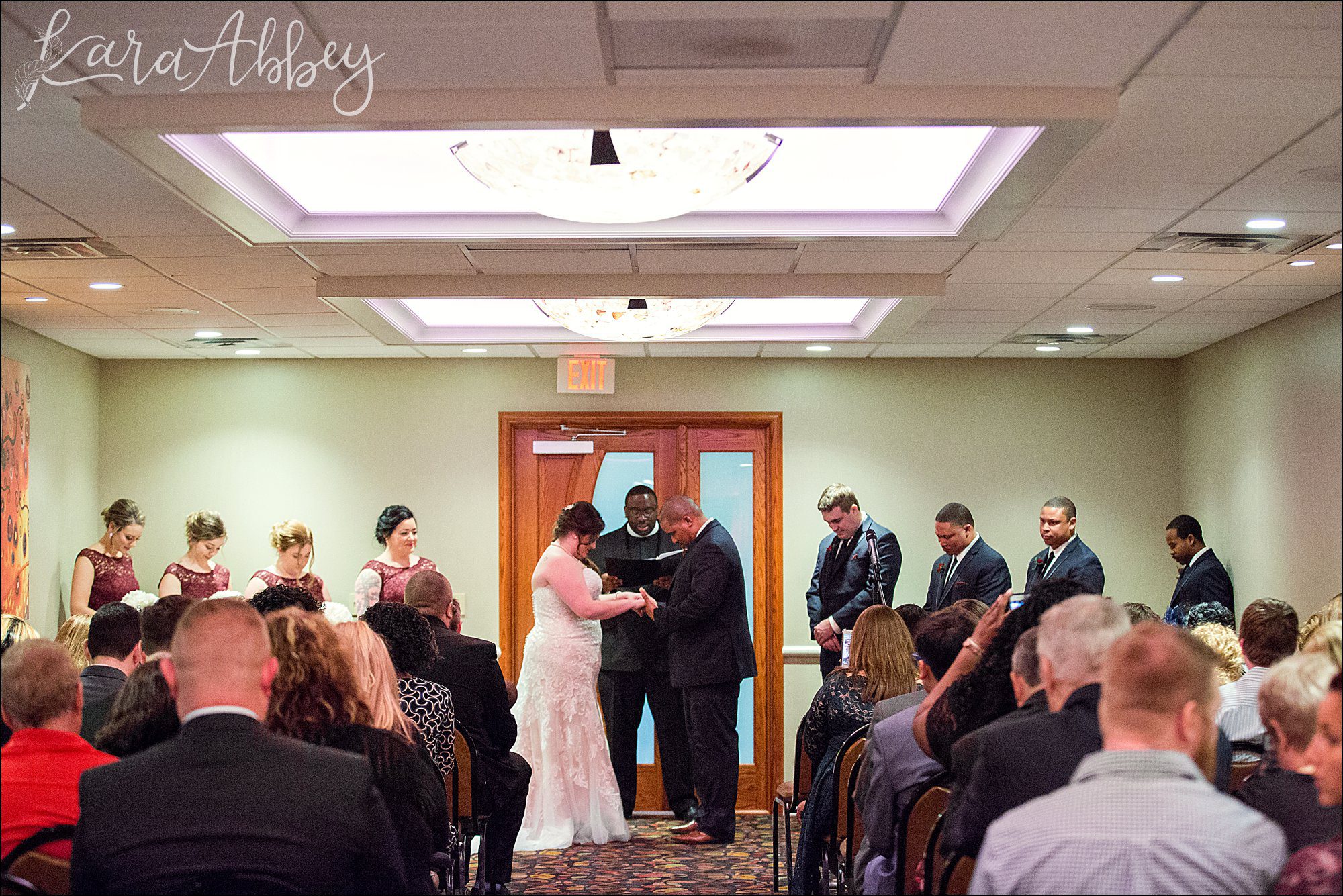 Wedding Ceremony at The Fez in Aliquippa, PA