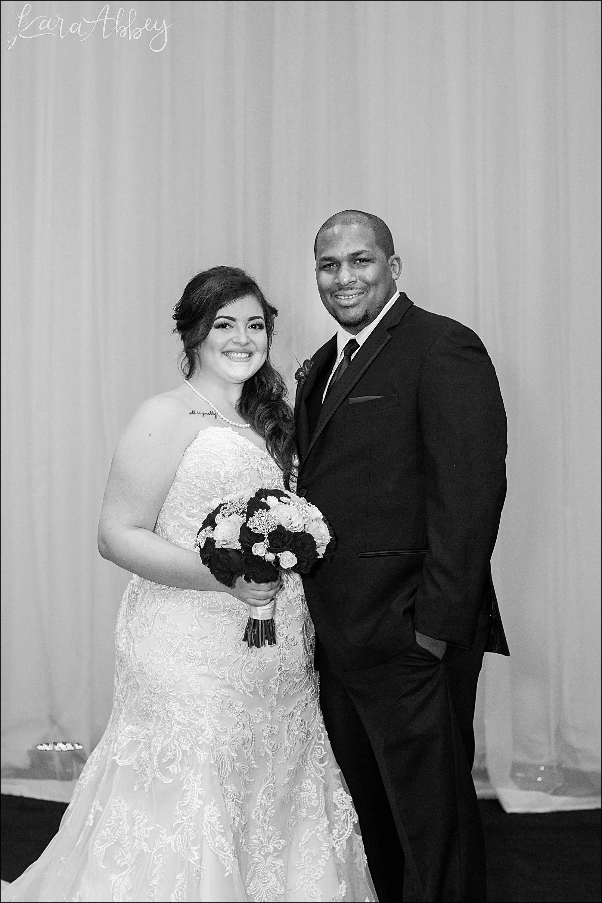 Intimate Pink Winter Wedding Portraits at The Fez in Aliquippa, PA