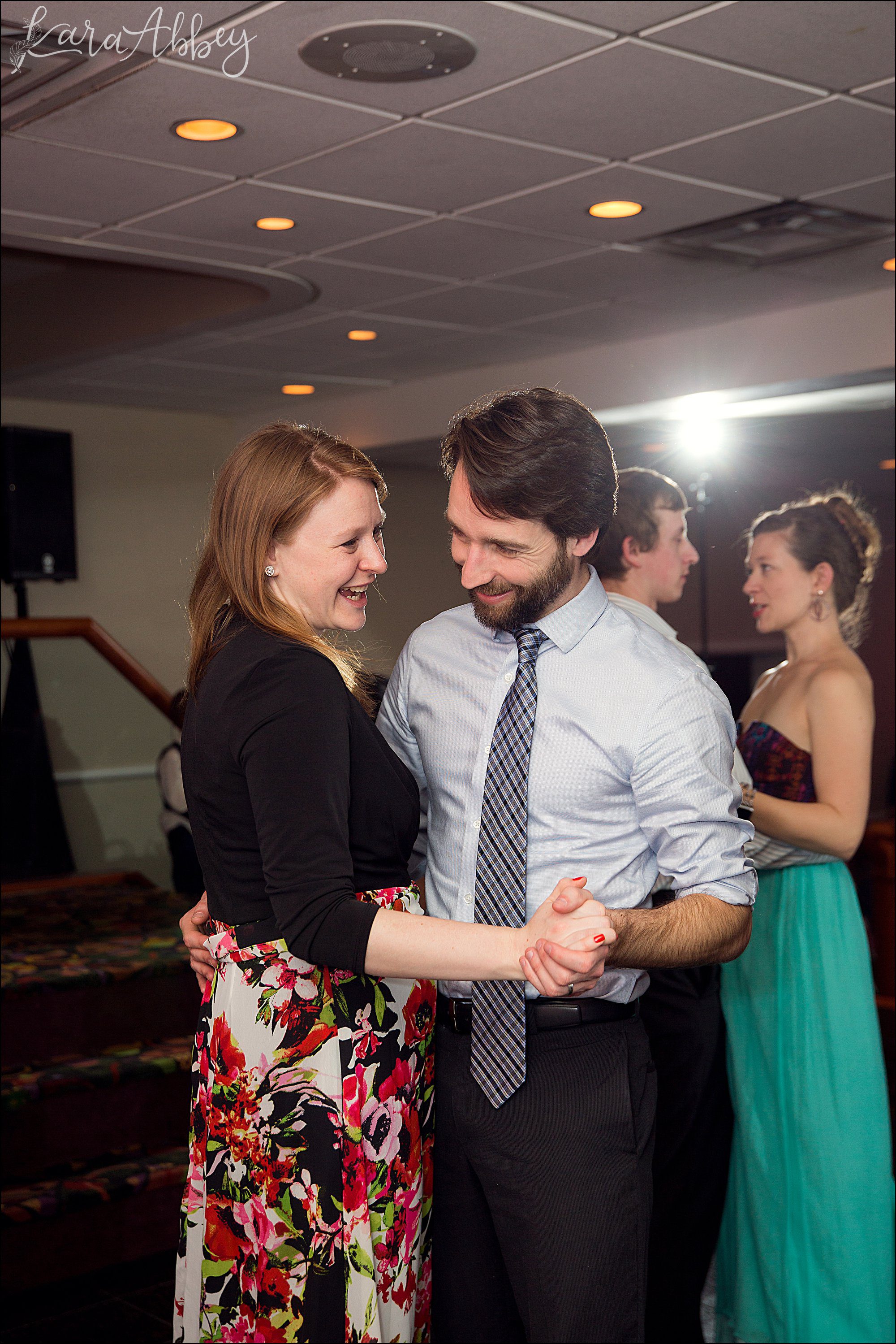 Intimate Pink Winter Wedding Reception at The Fez in Aliquippa, PA