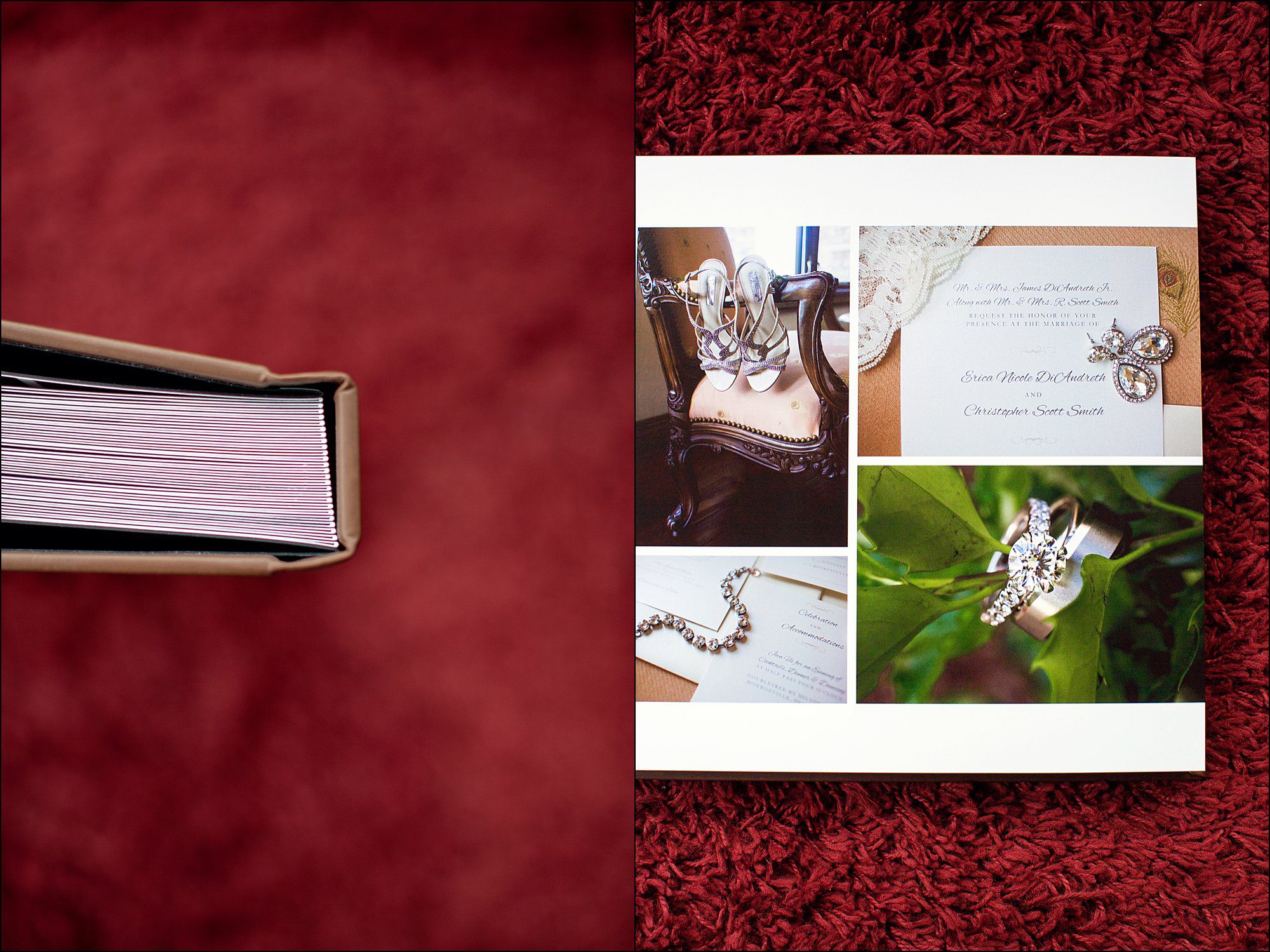 Fine Art Wedding Album by Irwin, PA Wedding Photographer