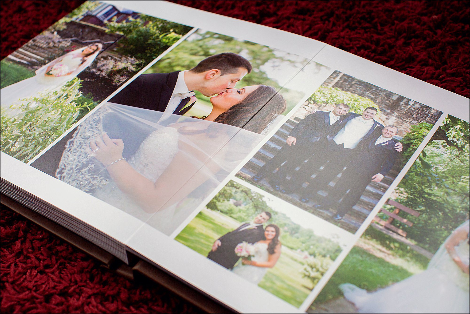 Fine Art Wedding Album by Irwin, PA Wedding Photographer