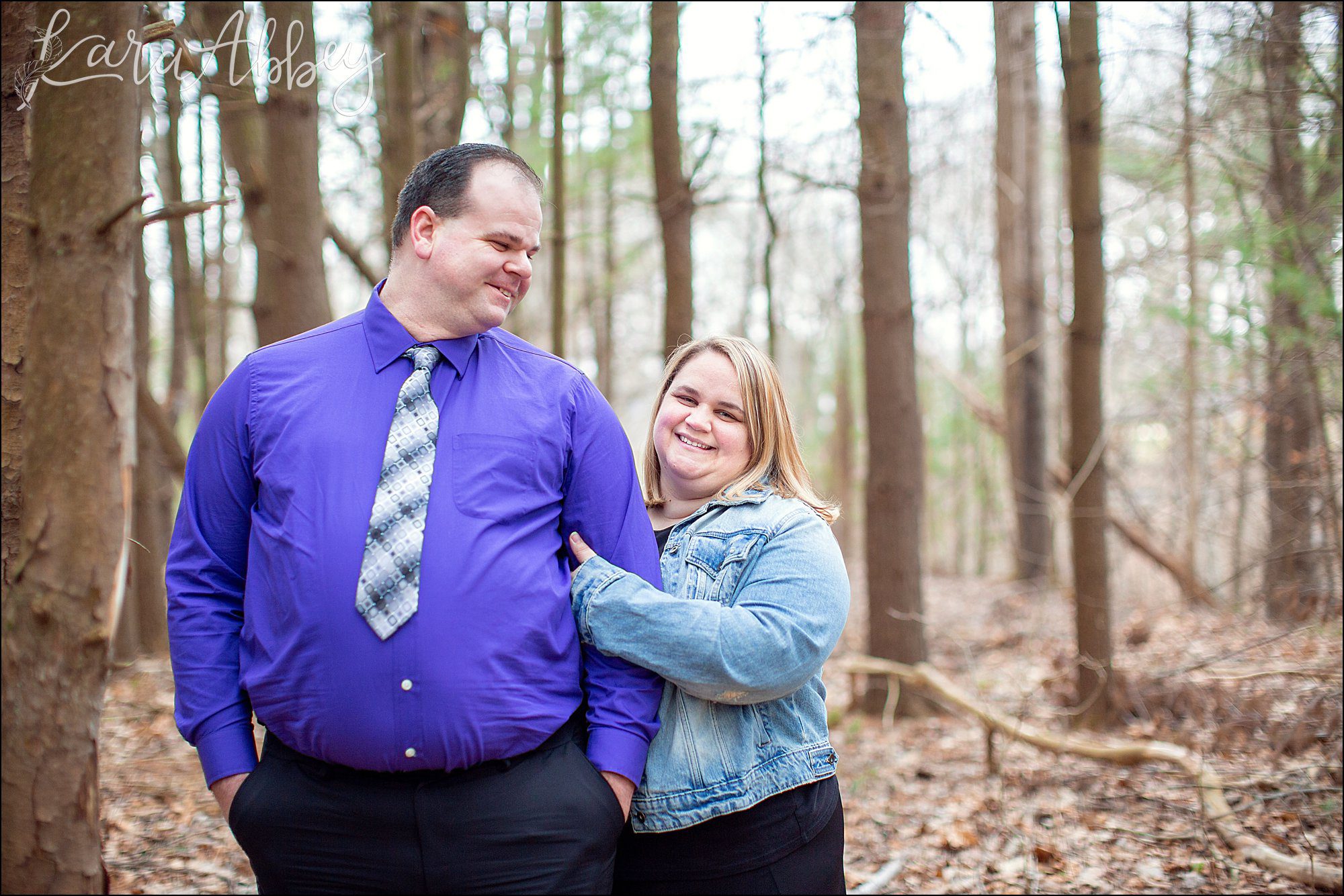 Spring Waterfall Engagement Photography