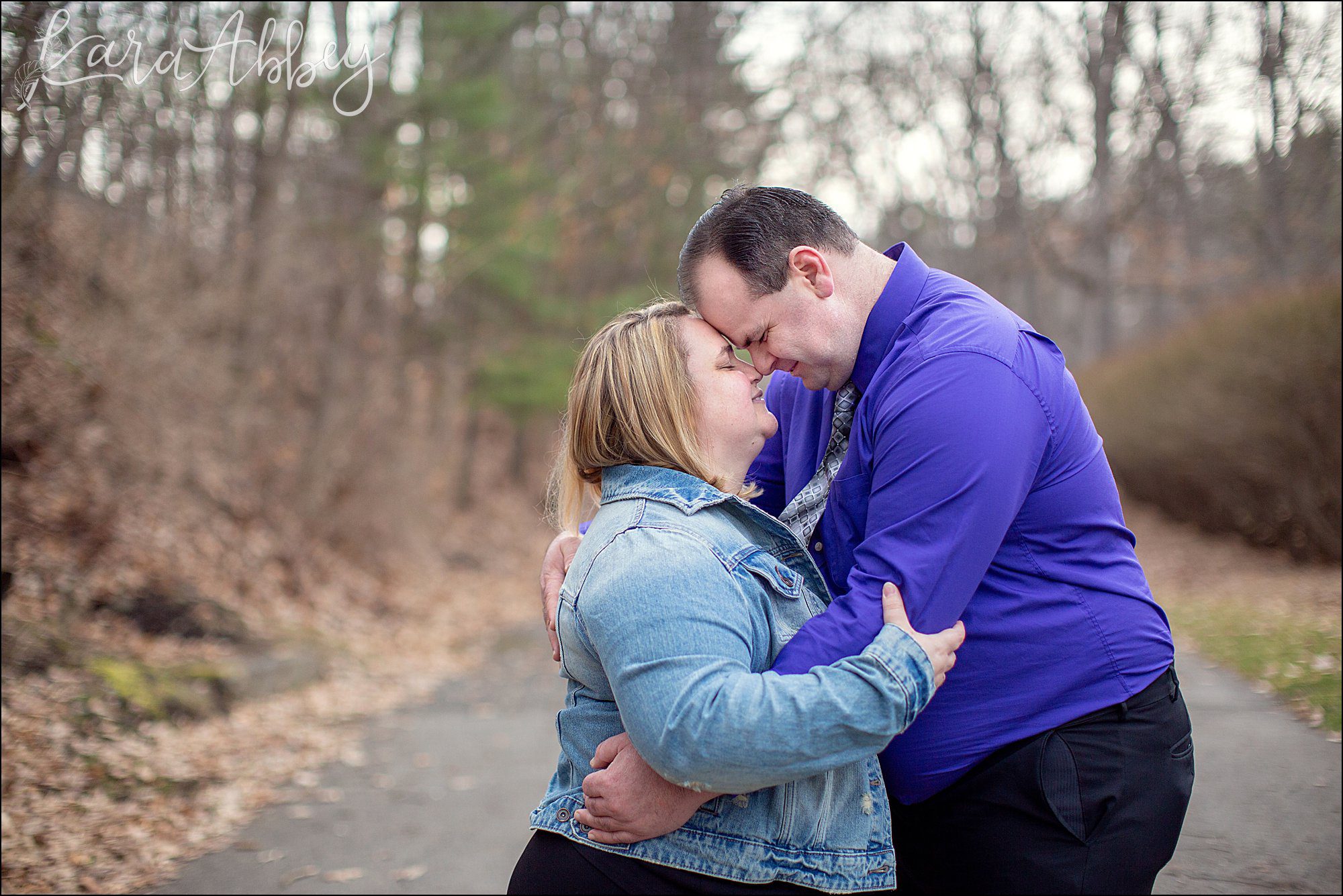 Spring Waterfall Engagement Photography