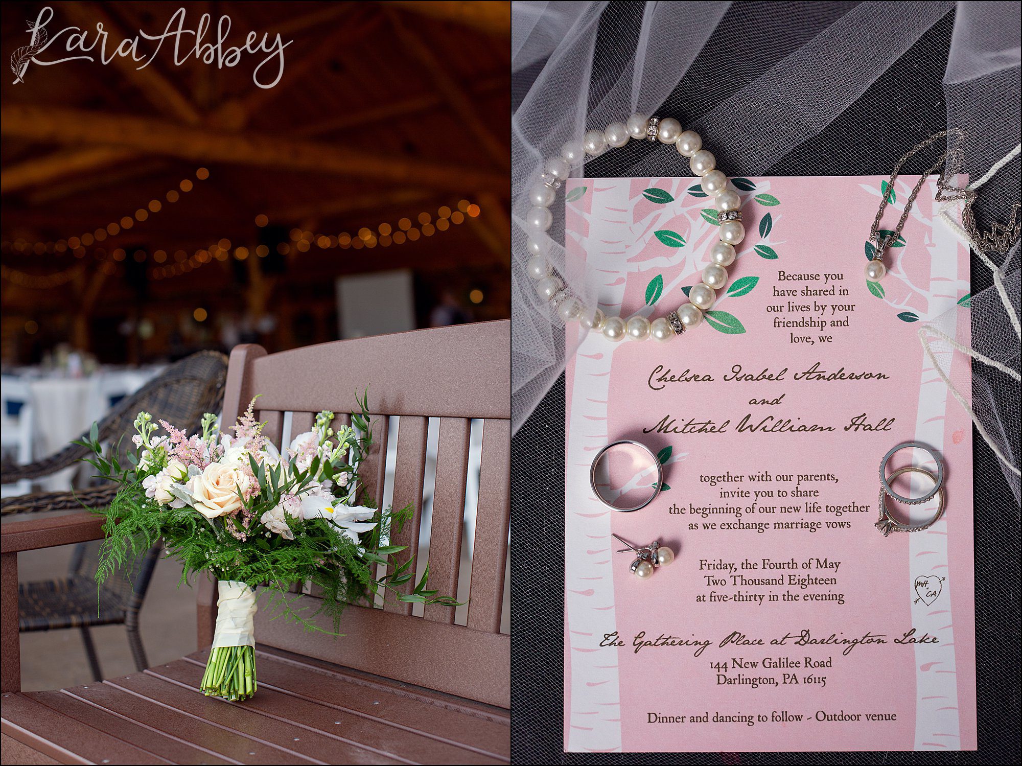 Blush Wedding Day Details