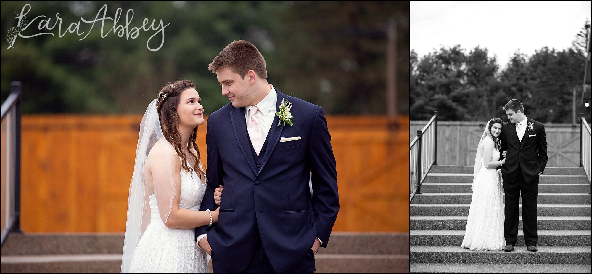 Bride & Groom Wedding Day Portraits at The Gathering Place