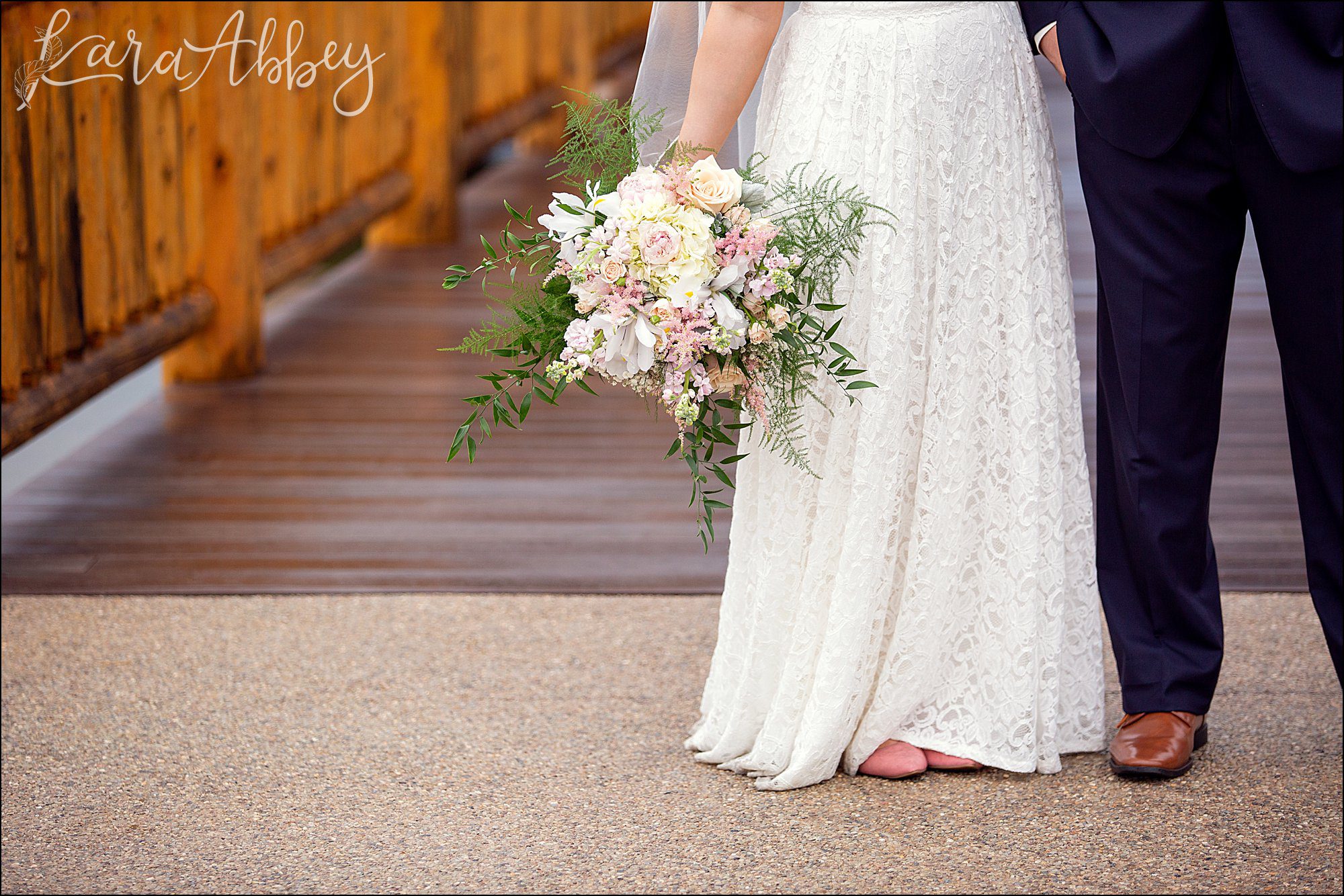 Bride & Groom Wedding Day Portraits at The Gathering Place