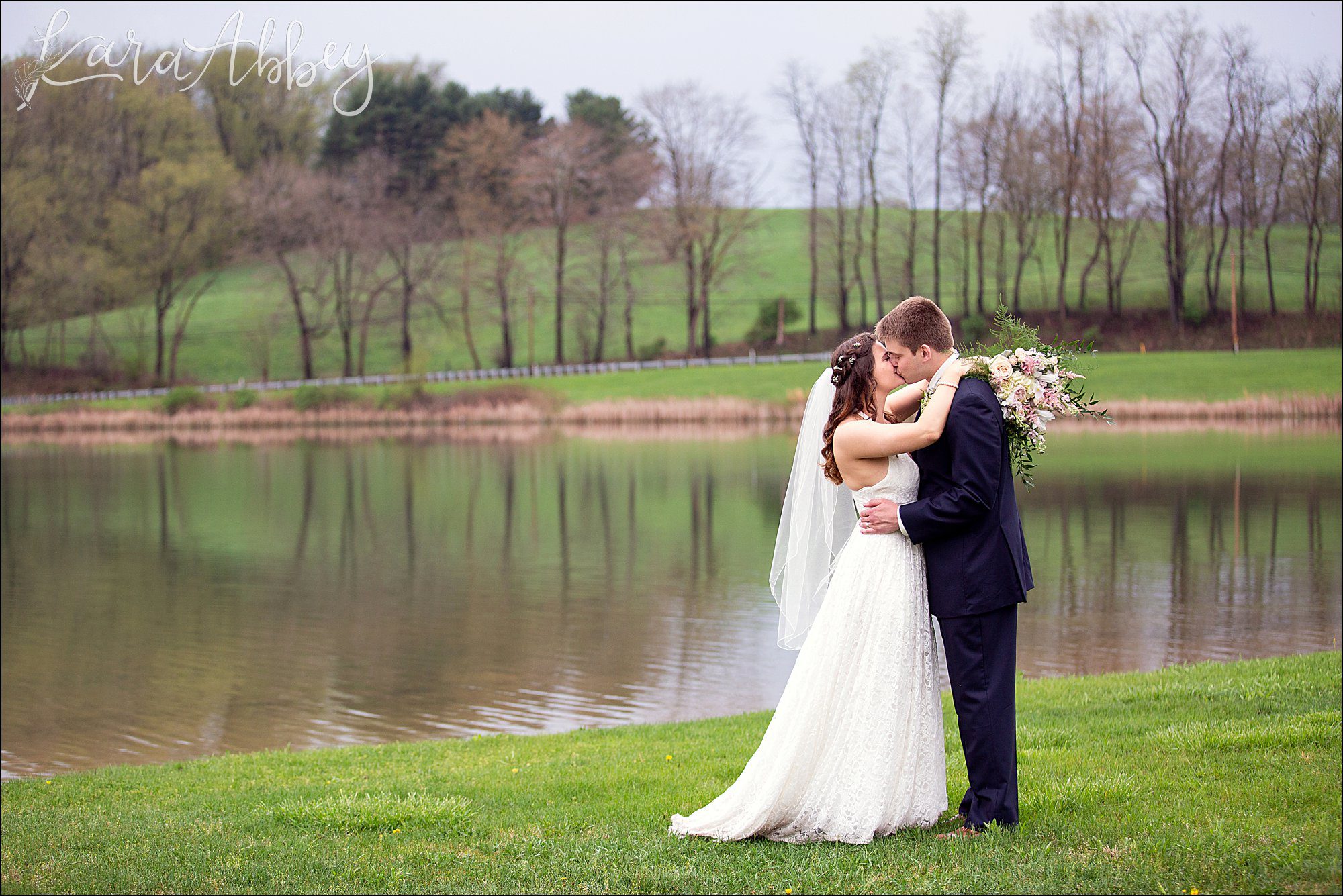 Bride & Groom Wedding Day Portraits at The Gathering Place