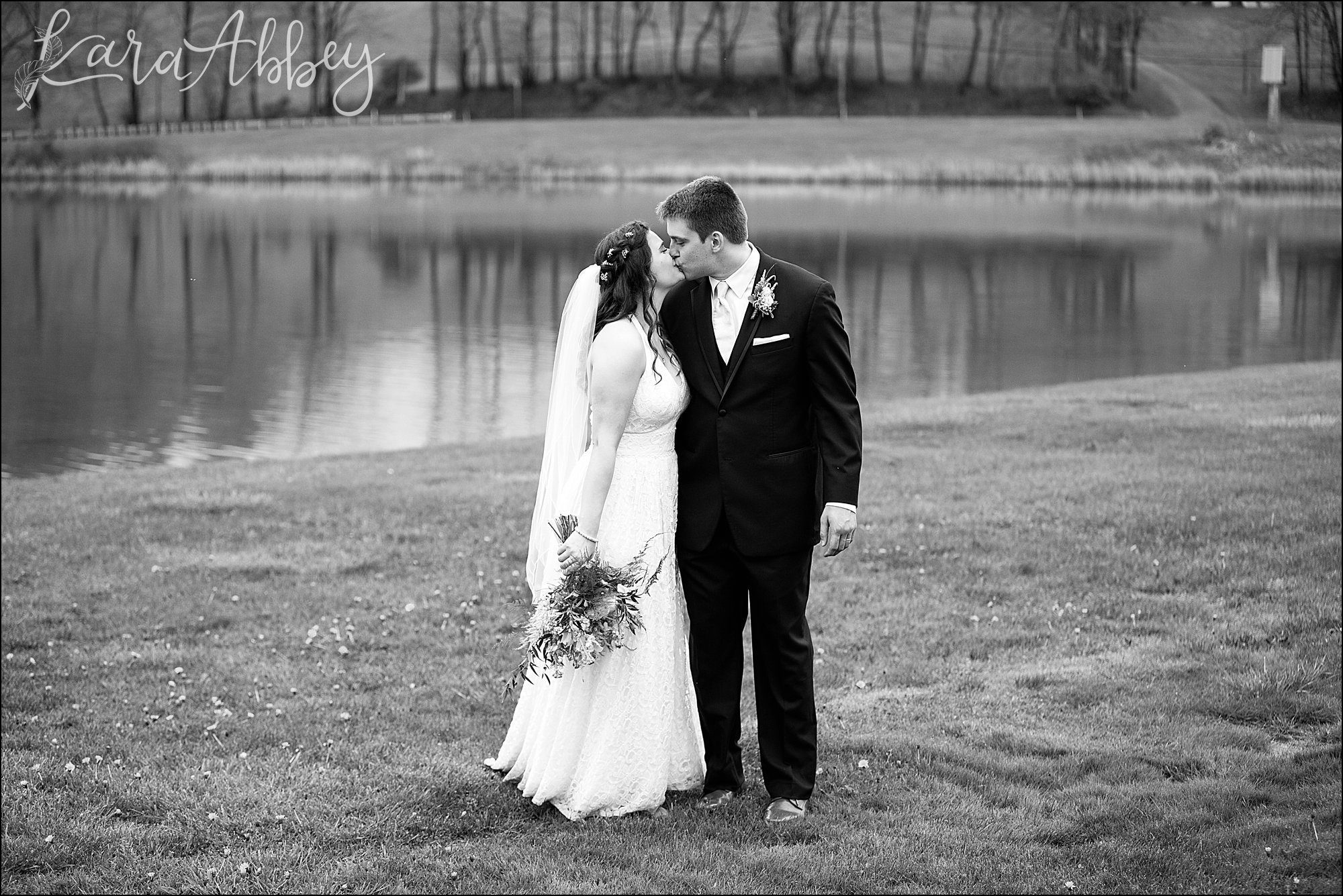 Bride & Groom Wedding Day Portraits at The Gathering Place