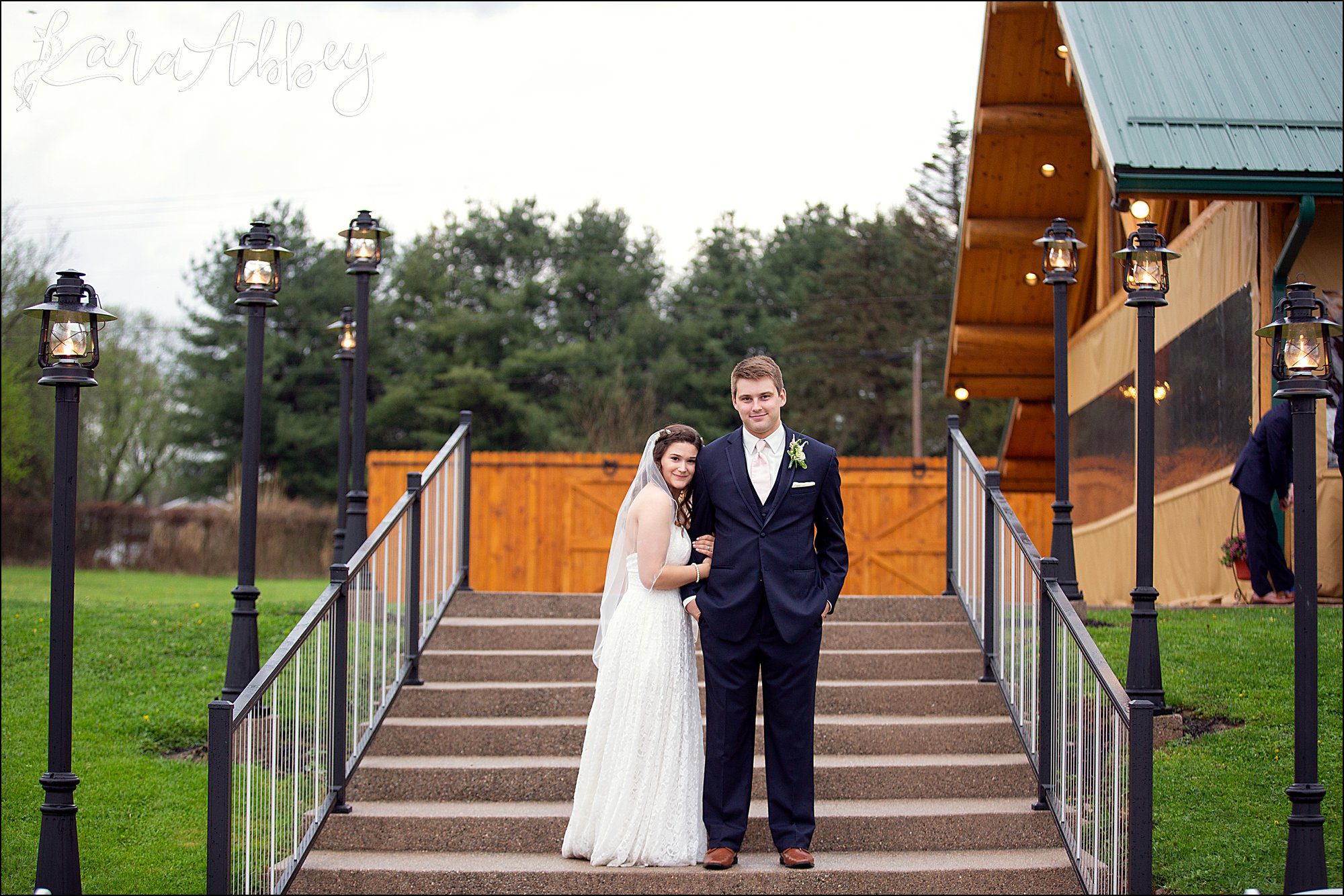 Bride & Groom Wedding Day Portraits at The Gathering Place