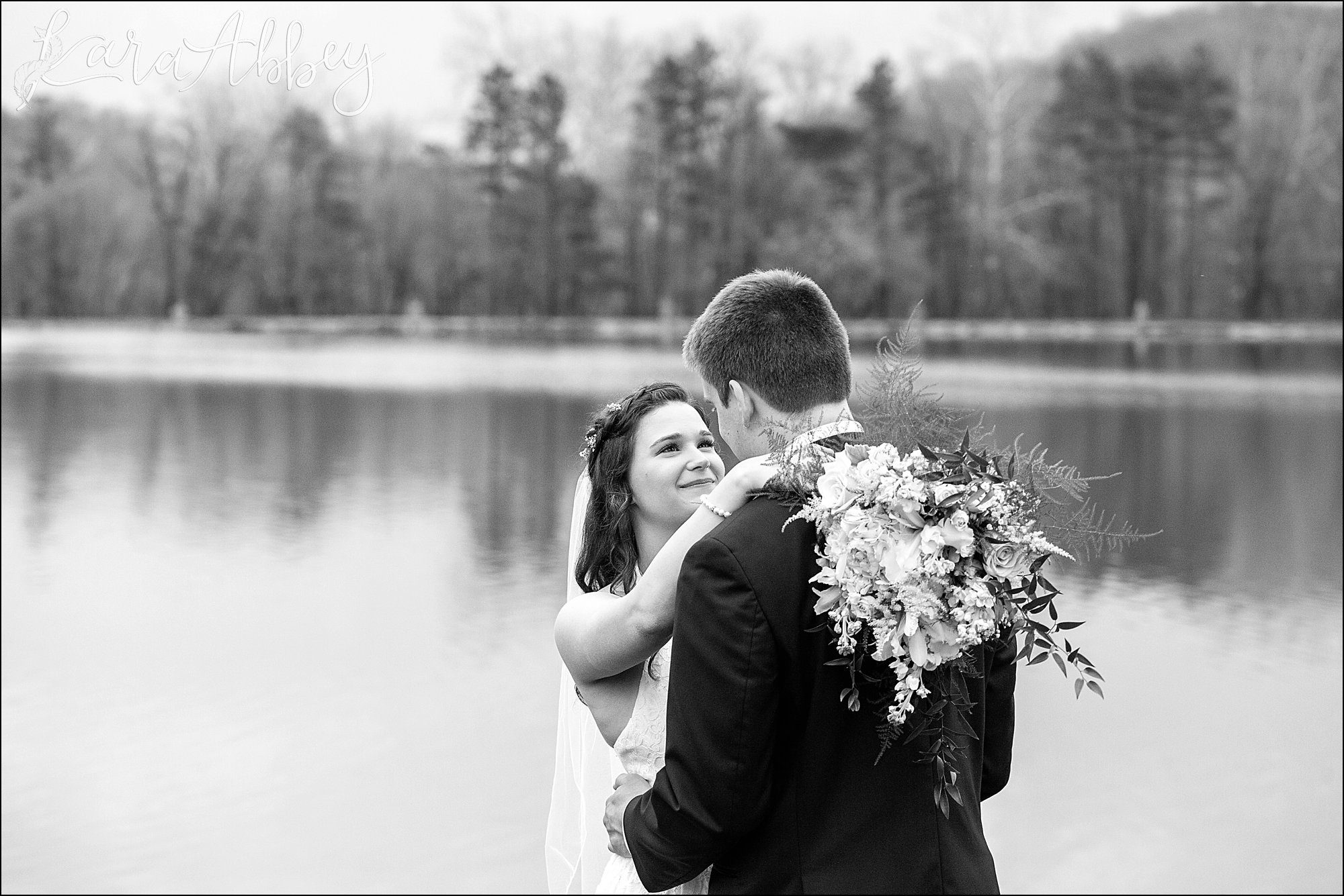 Bride & Groom Wedding Day Portraits at The Gathering Place