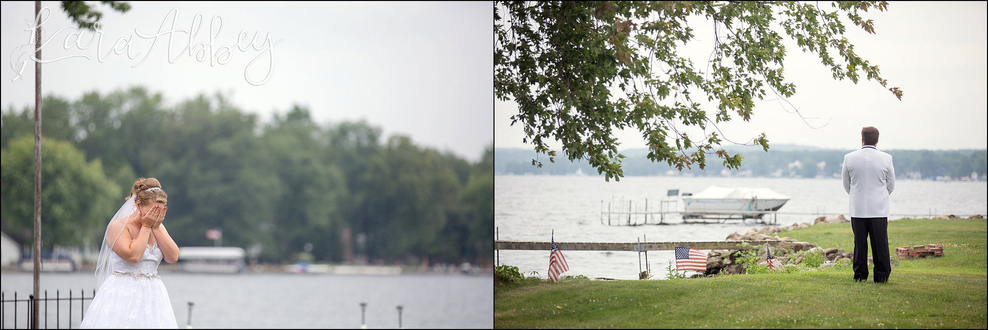 What Is a First Look by Irwin, PA Wedding Photographer