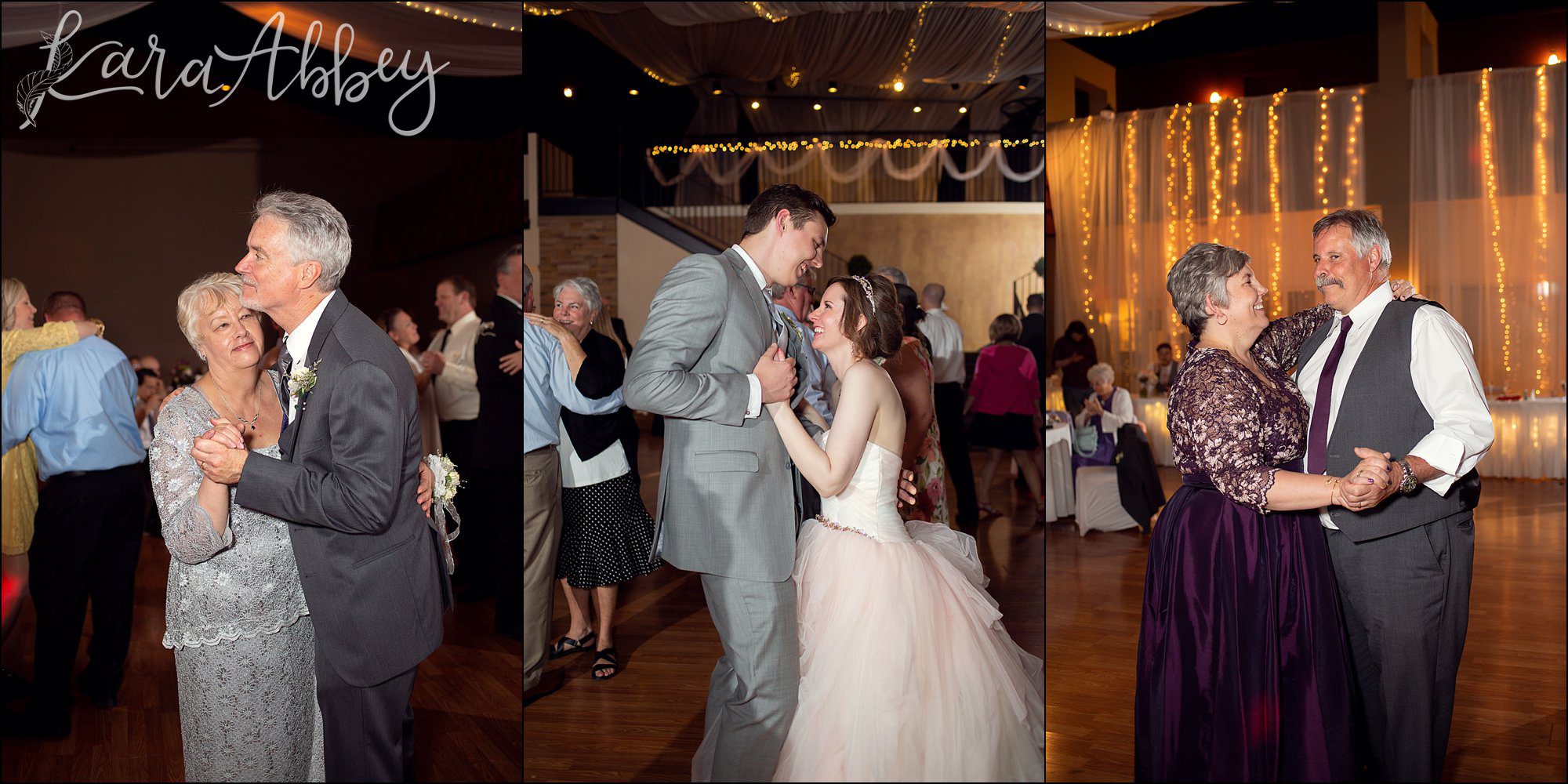 Pink Spring Wedding Reception at Antonelli Event Center in Irwin, PA