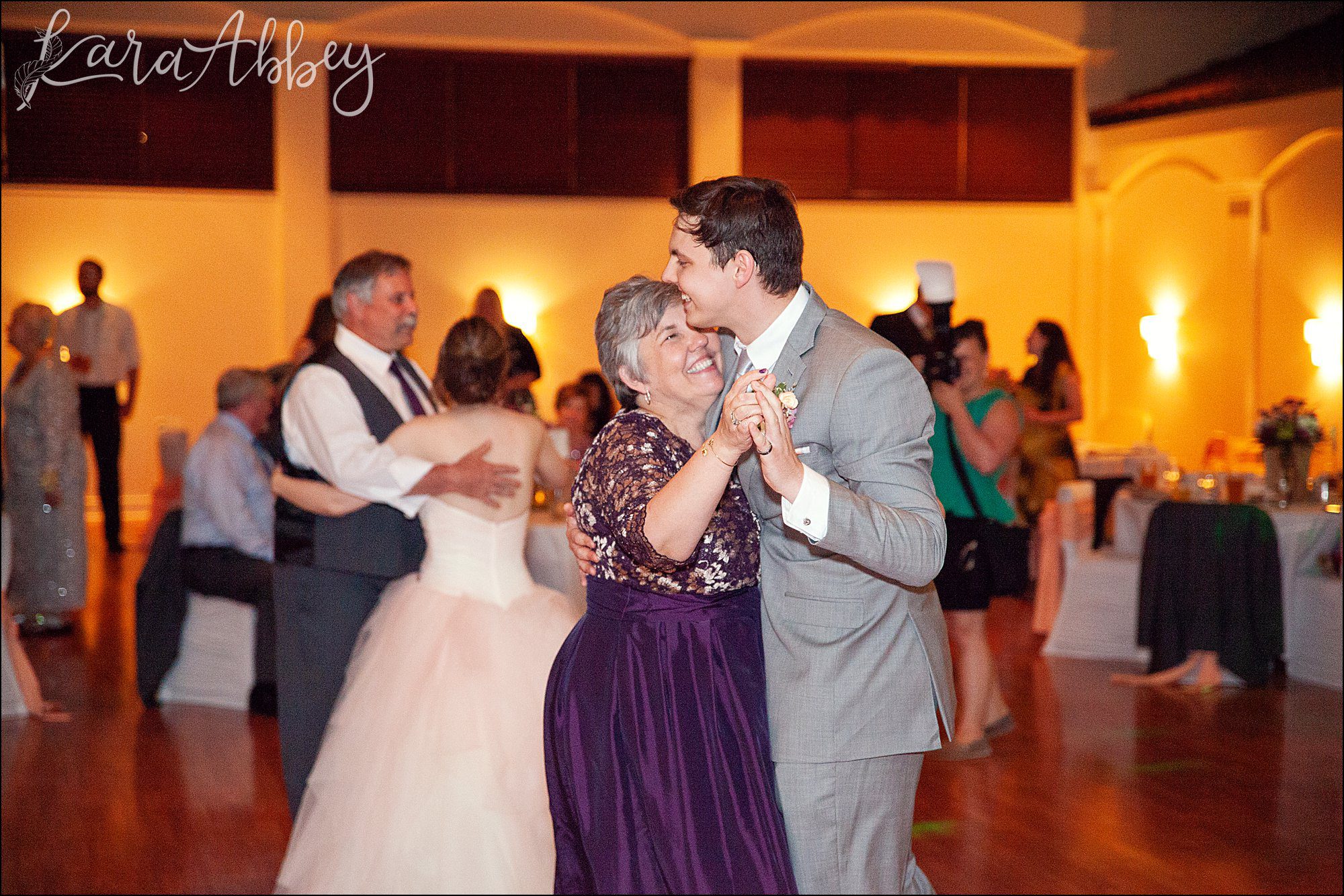 Pink Spring Wedding Reception at Antonelli Event Center in Irwin, PA