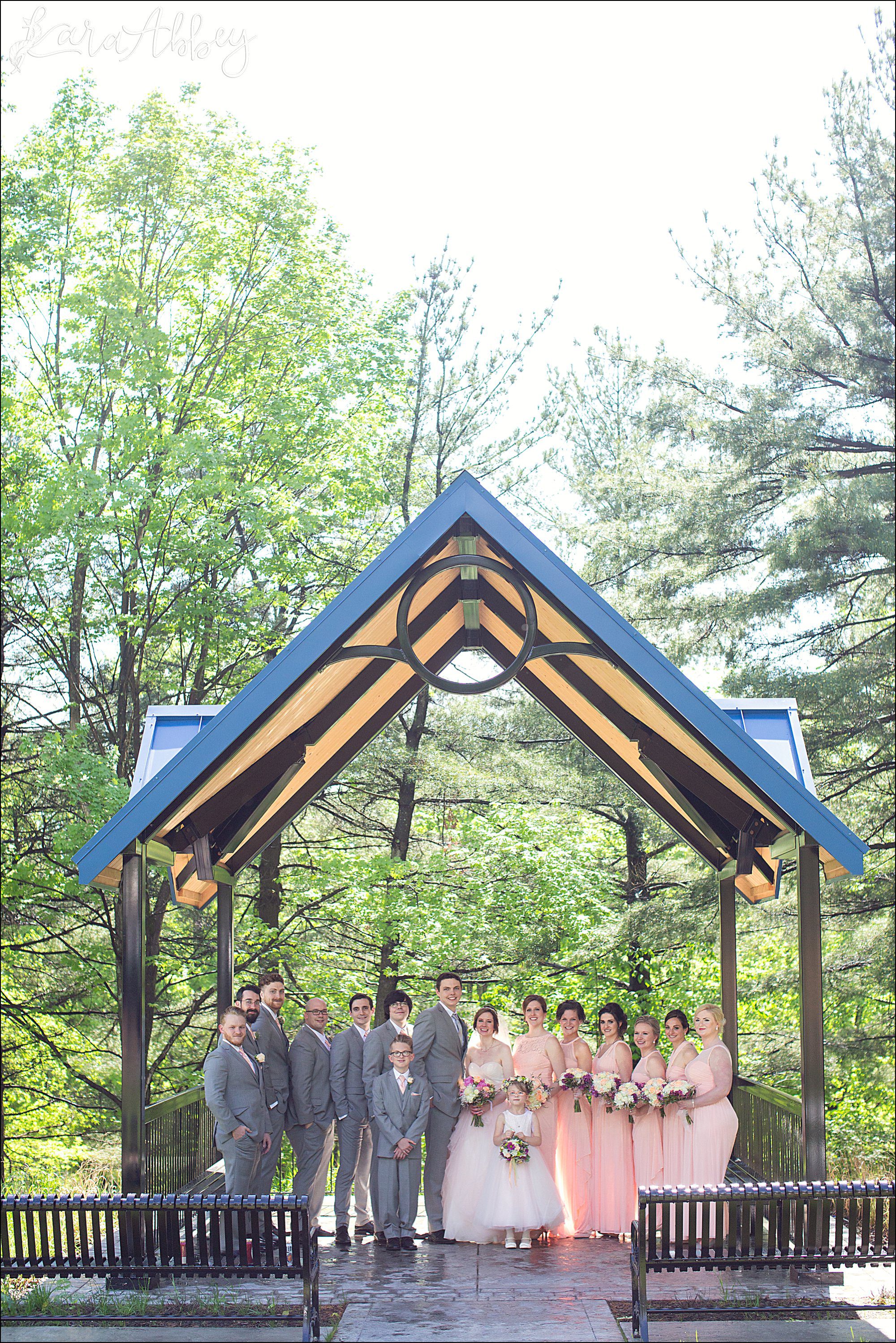 Pink Spring Wedding Formal Portraits at White Oak Park in Irwin, PA