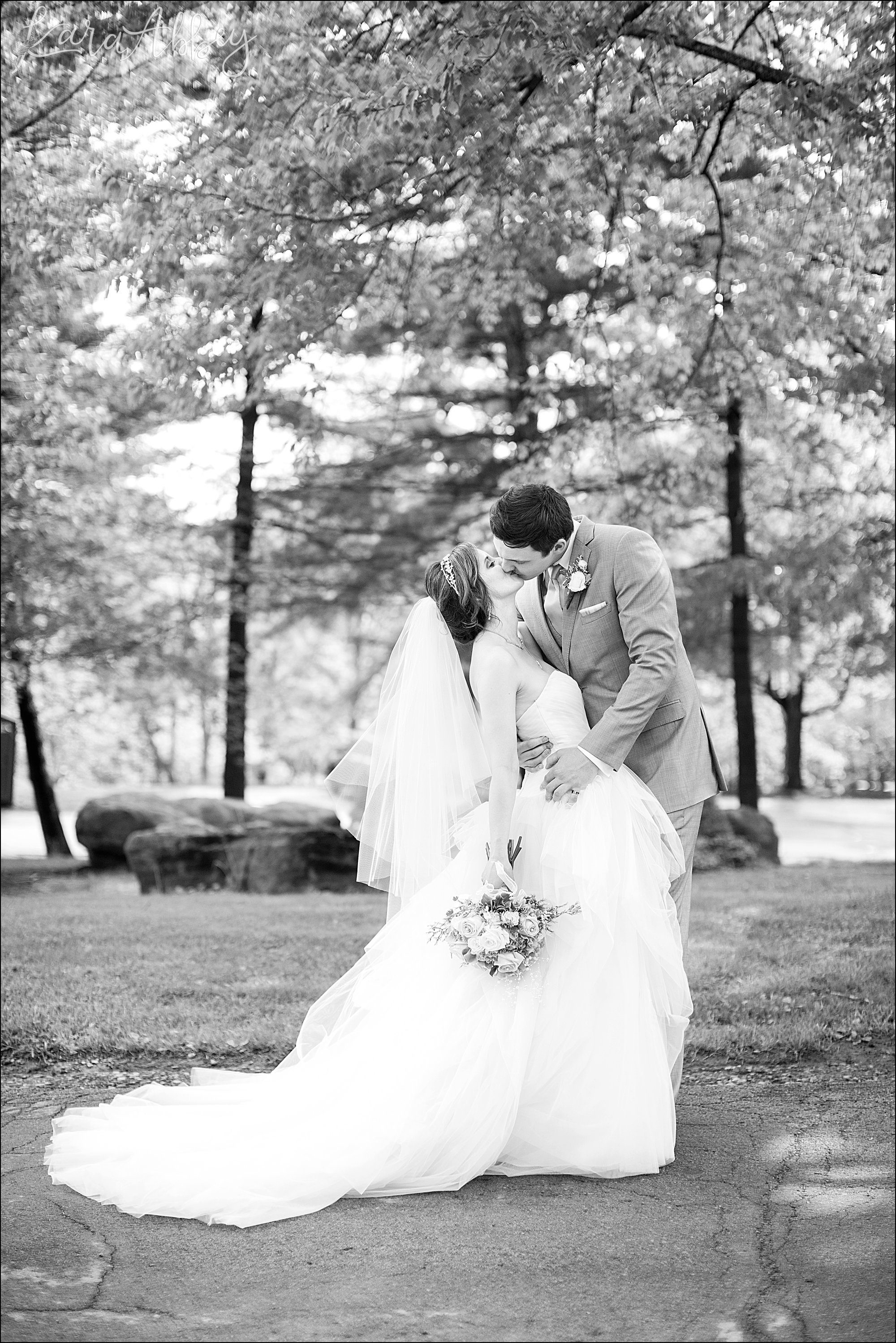 Pink Spring Wedding Formal Portraits at White Oak Park in Irwin, PA