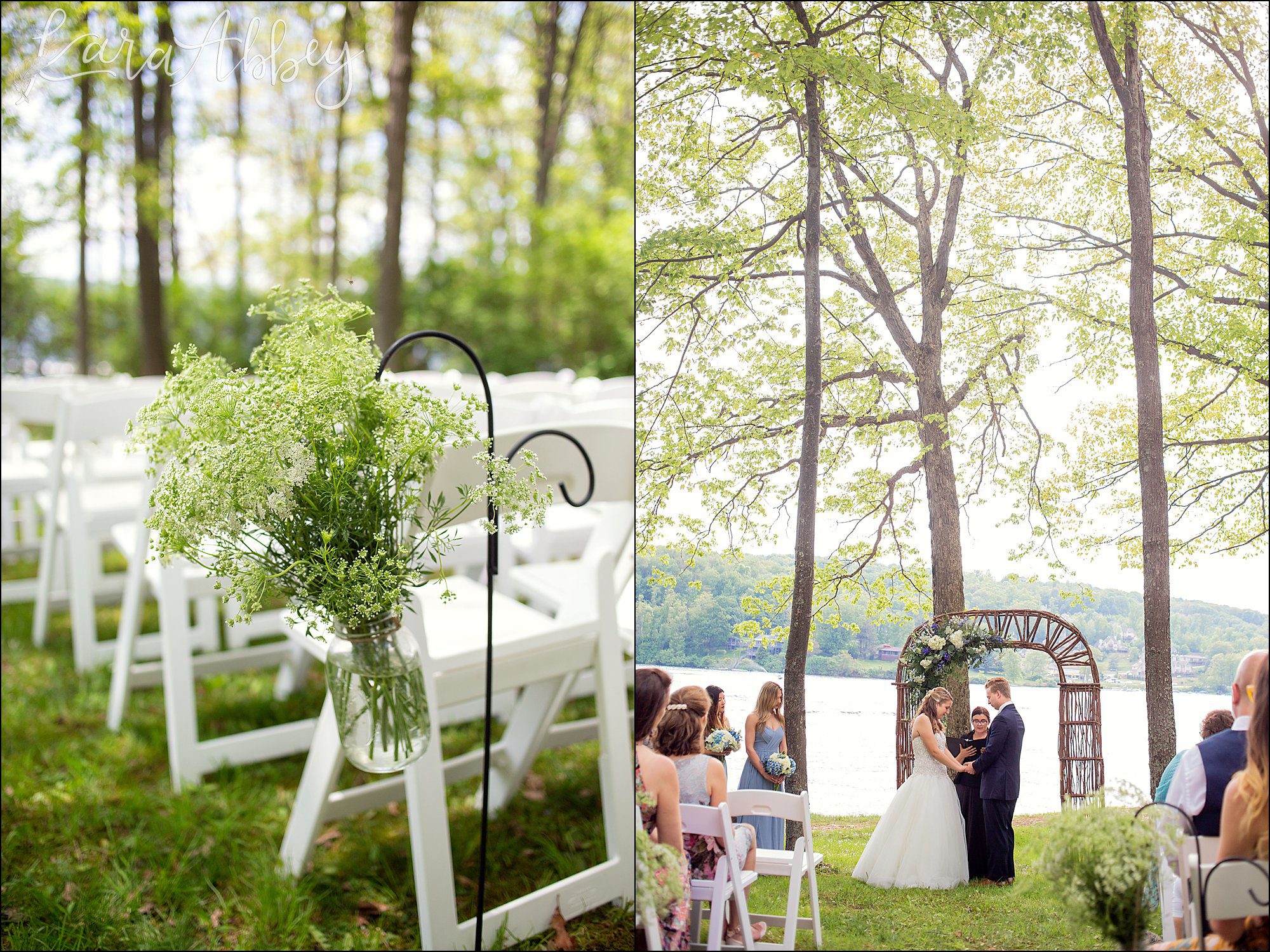Lakeside Wedding Ceremony at Deep Creek Lake, MD