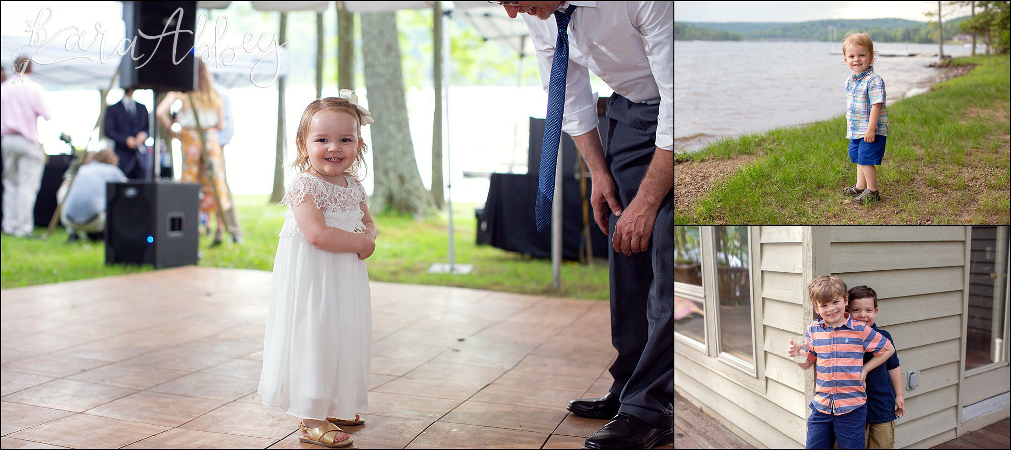 Tented Wedding Reception at Deep Creek Lake, MD