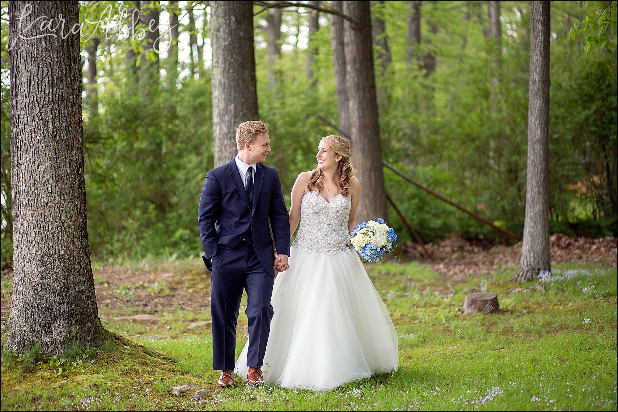Bride & Groom Portraits Lakeside at Deep Creek Lake, MD