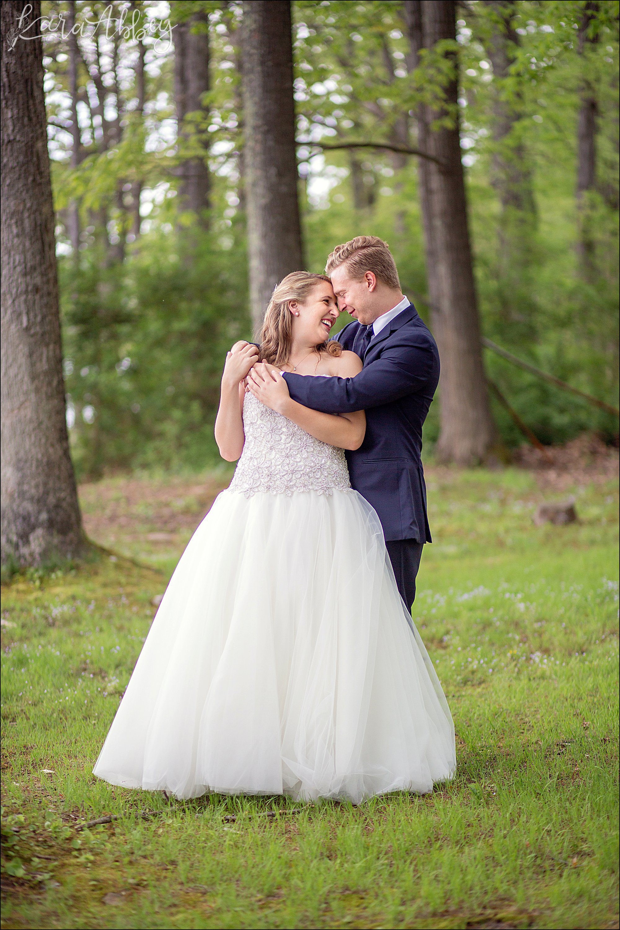 Bride & Groom Portraits Lakeside at Deep Creek Lake, MD