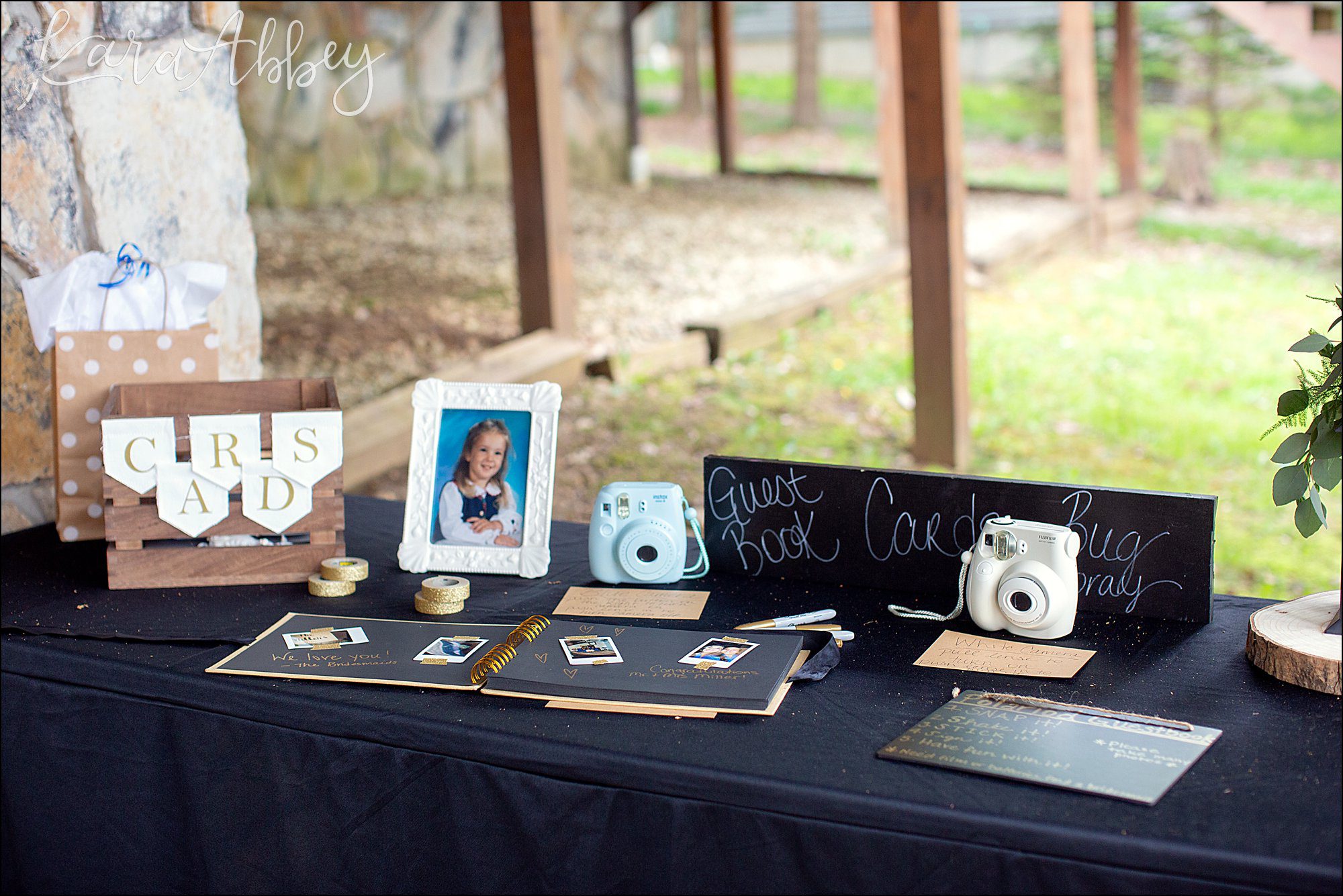 Tented Wedding Reception Decor at Deep Creek Lake, MD