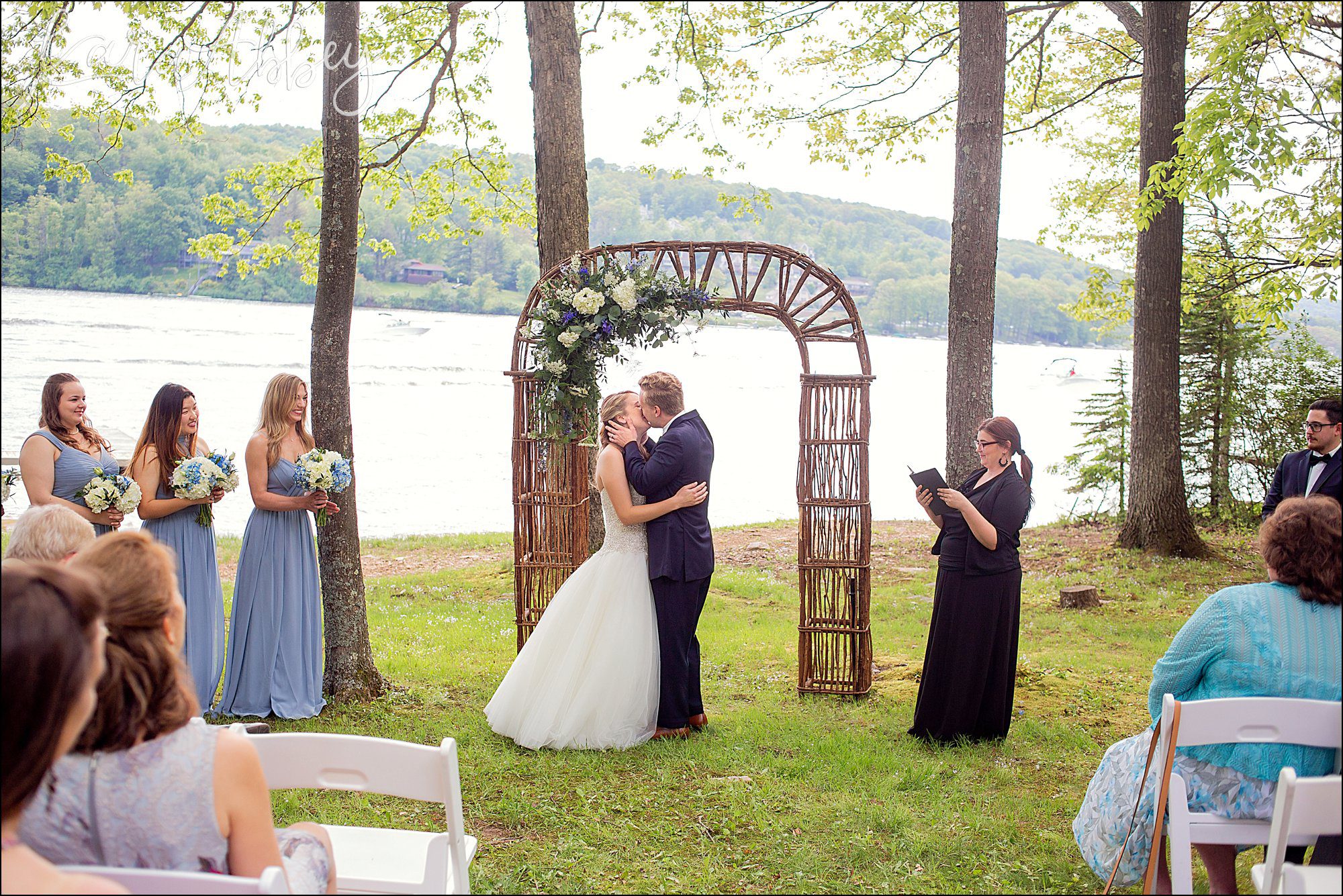 Lakeside Wedding Ceremony at Deep Creek Lake, MD