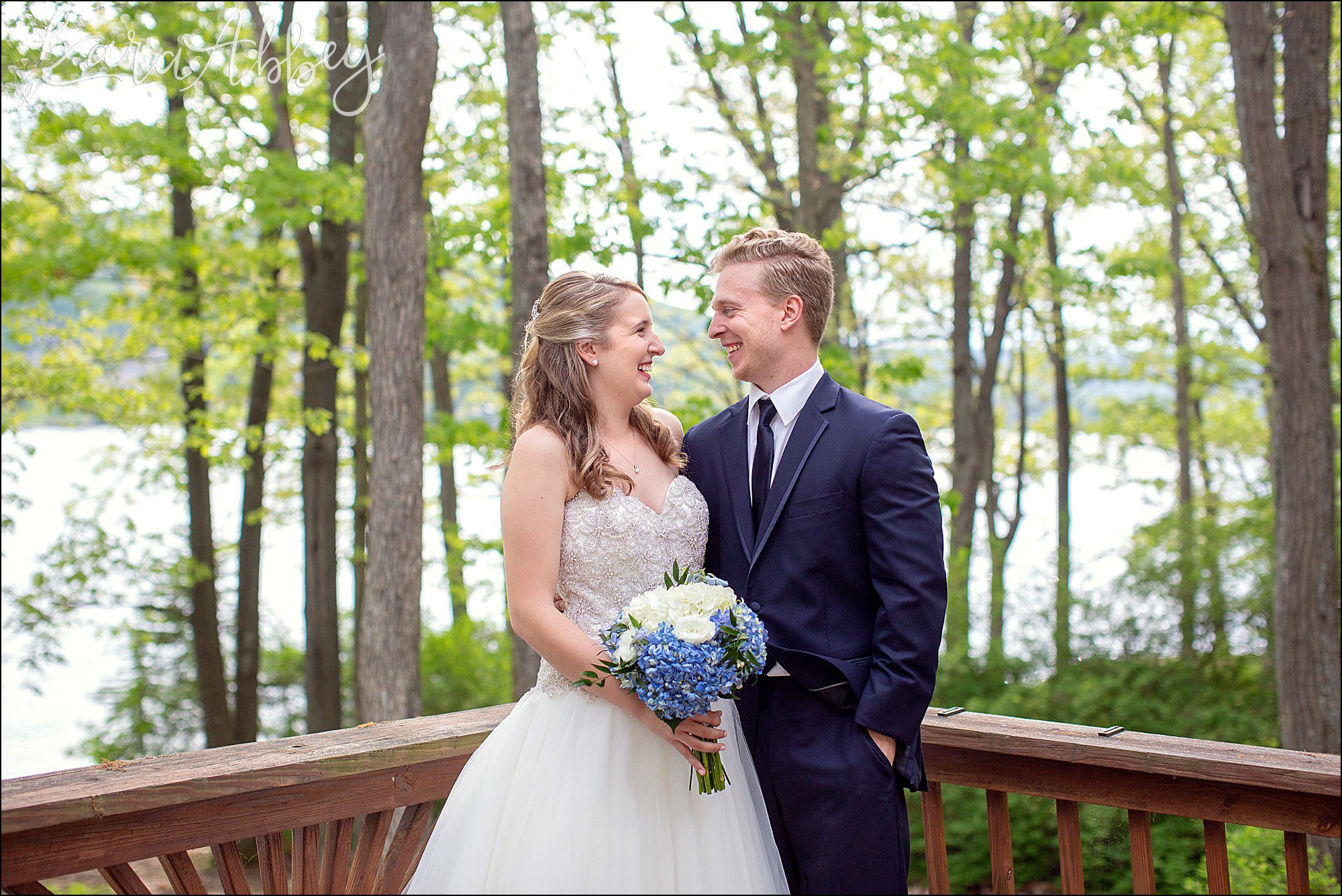 Bride & Groom Portraits at Deep Creek Lake, MD