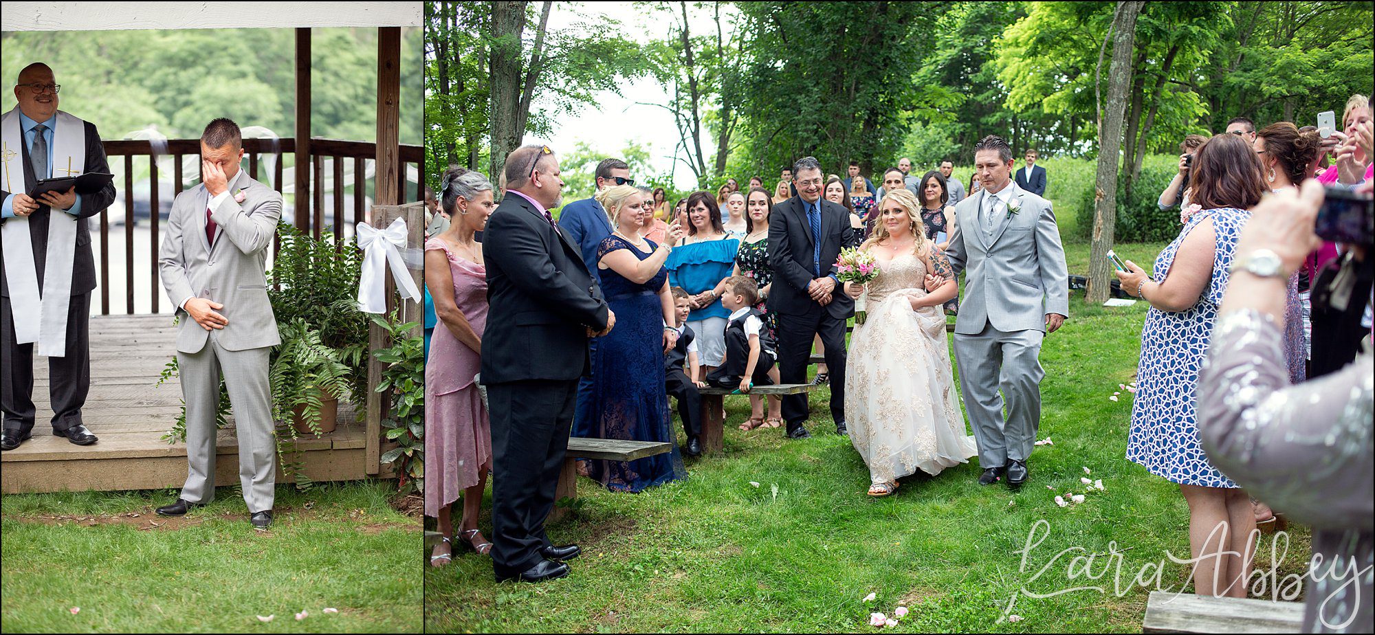 Elegant Summer Wedding at Five Pines Barn in Irwin, PA