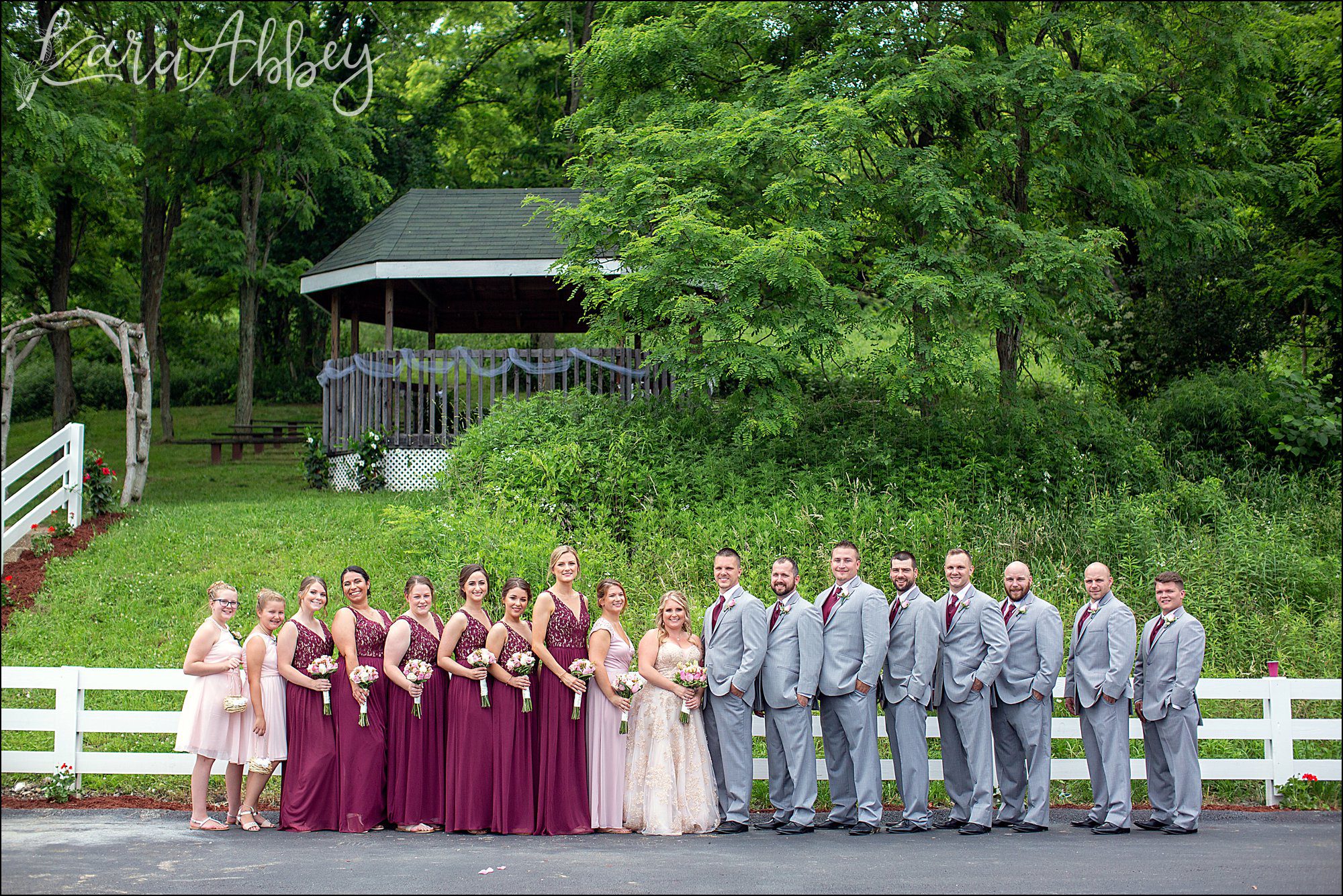 Elegant Summer Wedding at Five Pines Barn in Irwin, PA