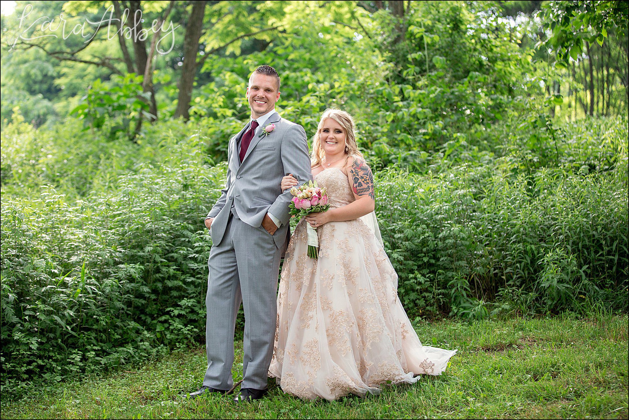 Elegant Summer Wedding at Five Pines Barn in Irwin, PA