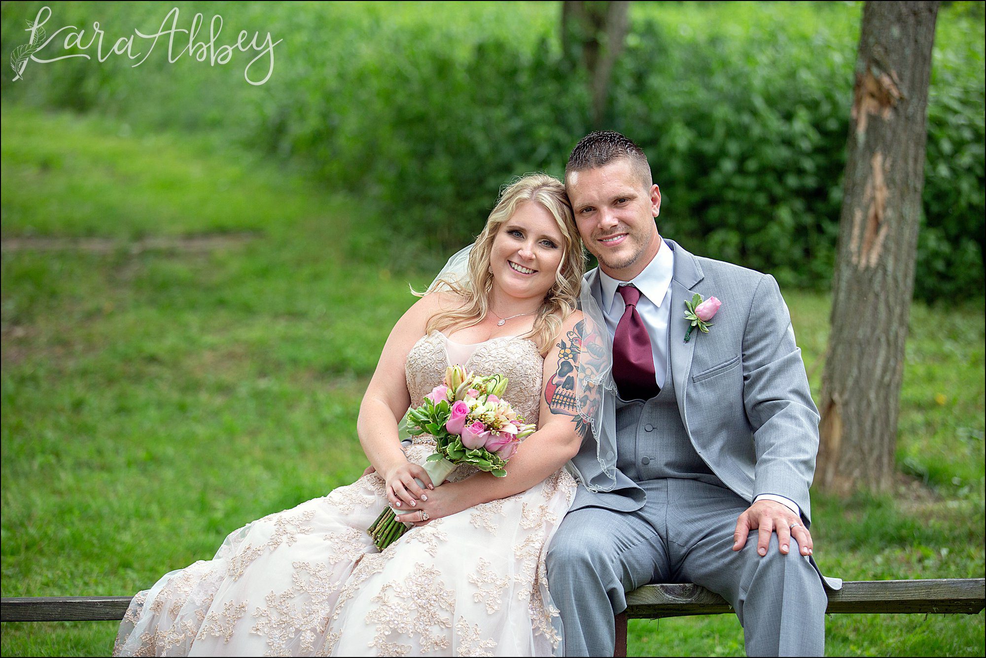 Elegant Summer Wedding at Five Pines Barn in Irwin, PA