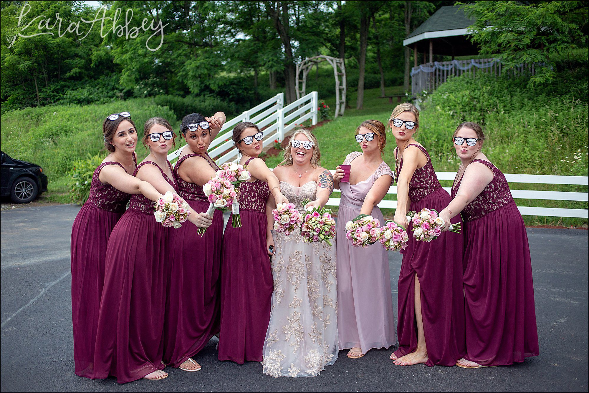 Elegant Summer Wedding at Five Pines Barn in Irwin, PA