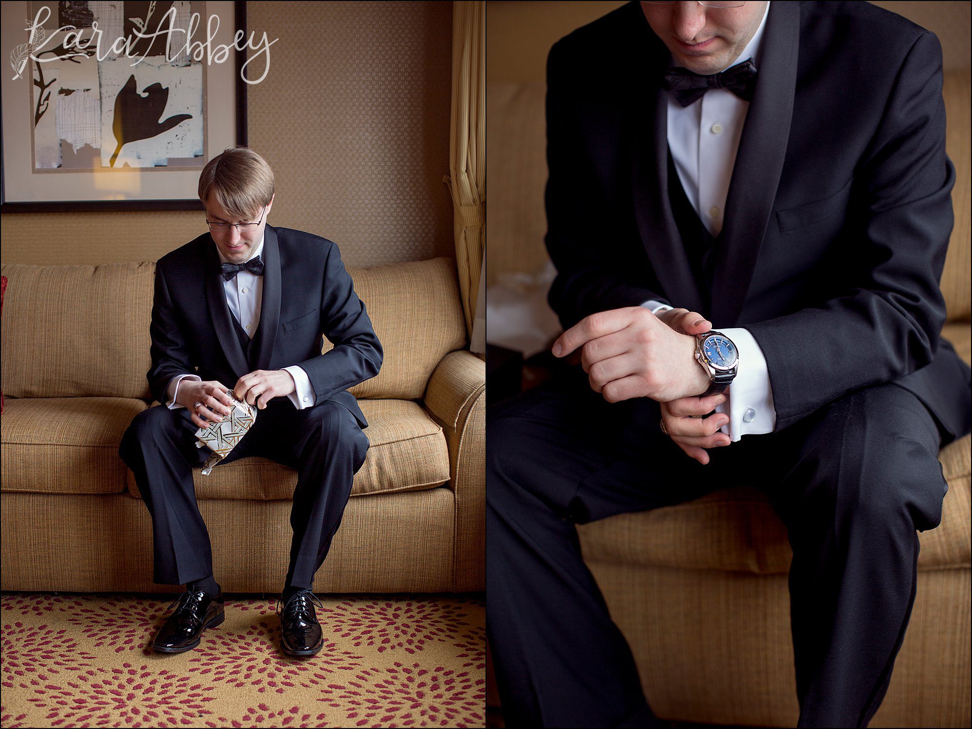 First Look Alternatives by Irwin, PA Wedding Photographer - Exchanging Love Notes & Gifts