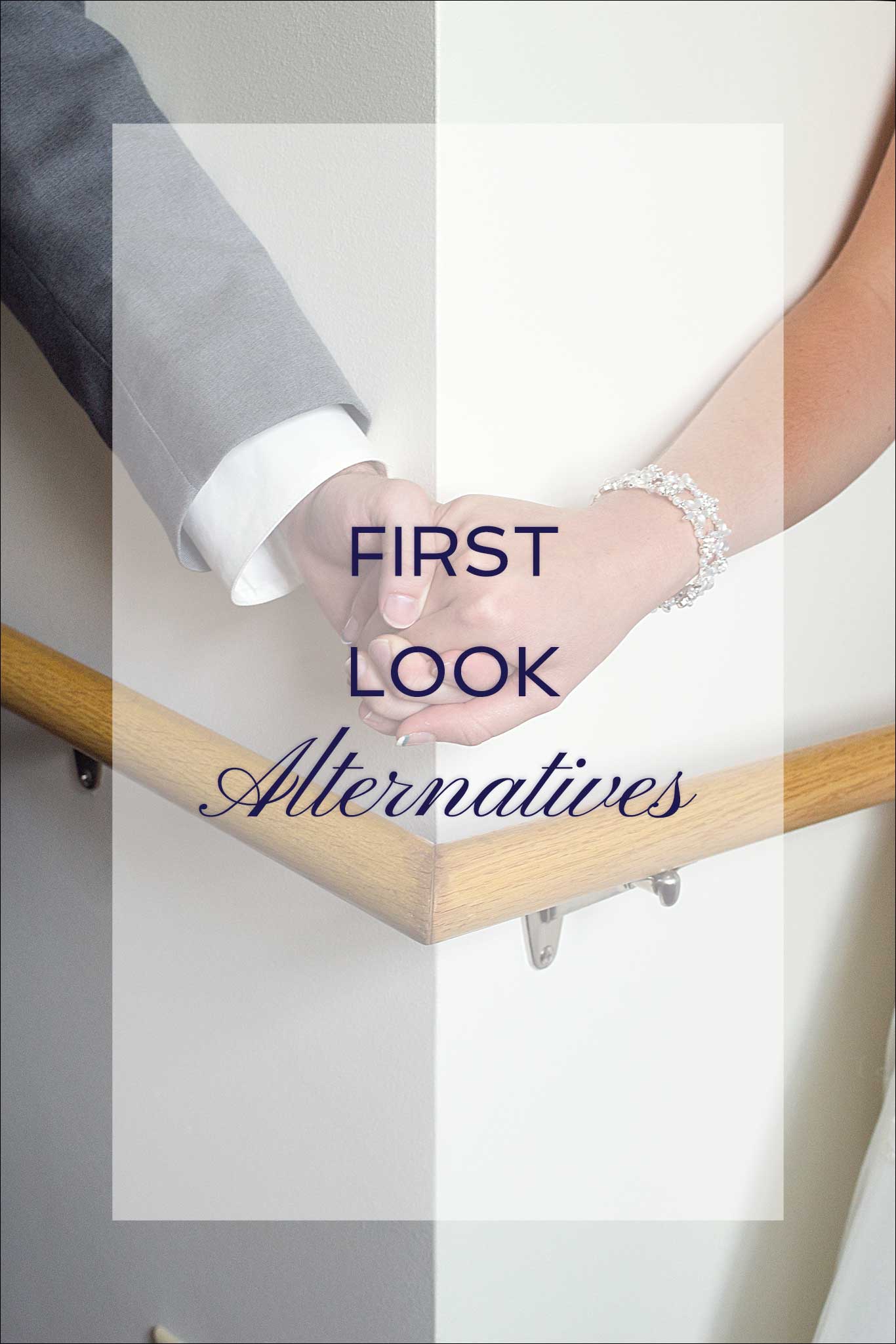 First Look Alternatives by Irwin, PA Wedding Photographer - 3 Ideas For the Couple Who Wants to Remain Traditional