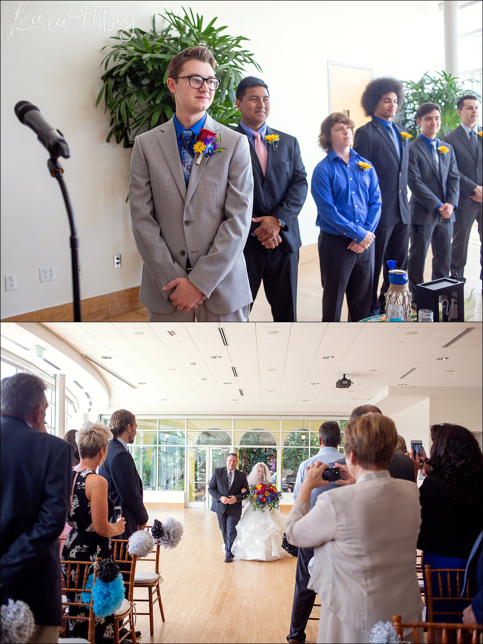 Phipps Conservatory Wedding in Pittsburgh, PA in the Special Events Hall