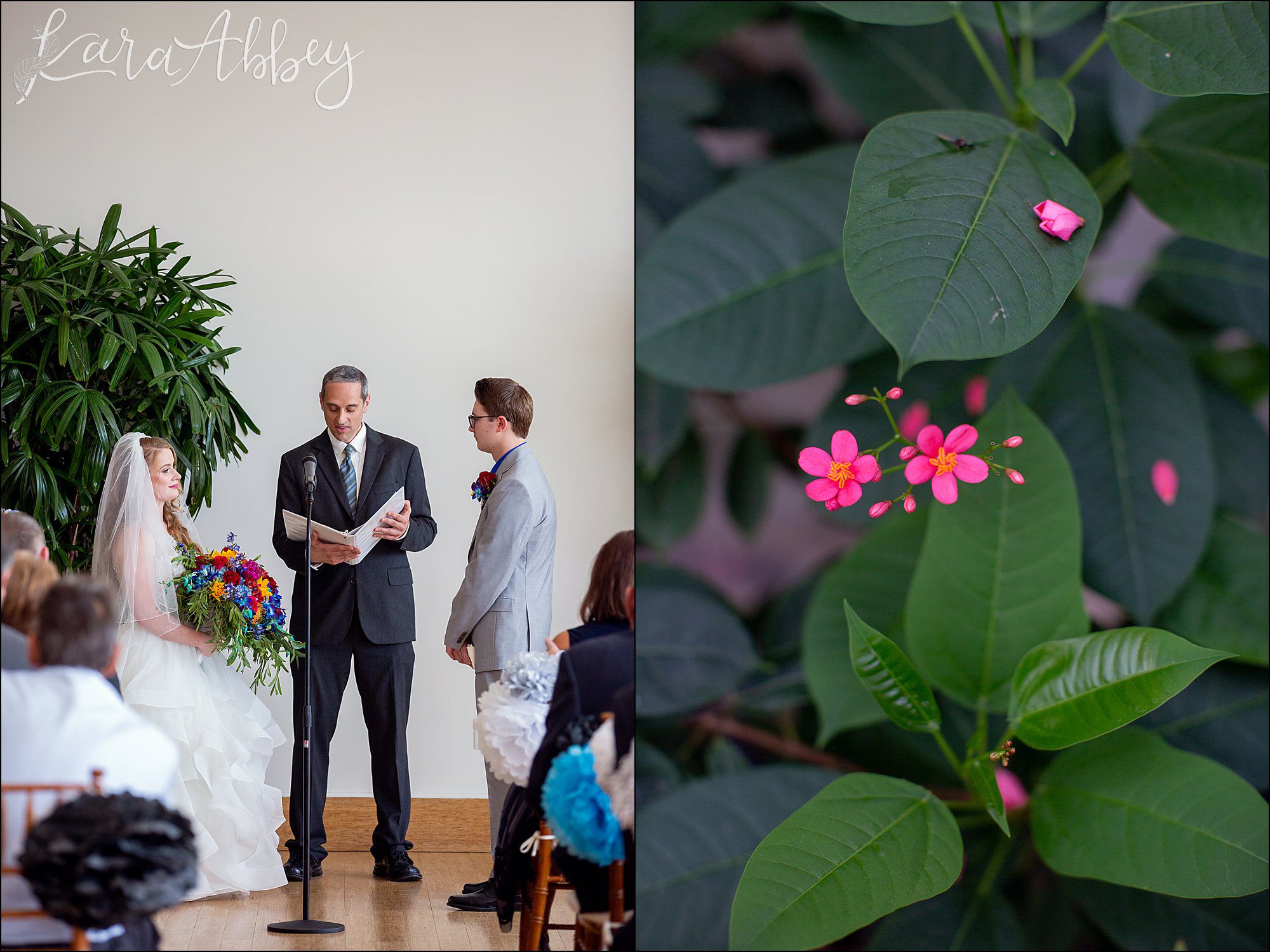 Phipps Conservatory Wedding in Pittsburgh, PA in the Special Events Hall