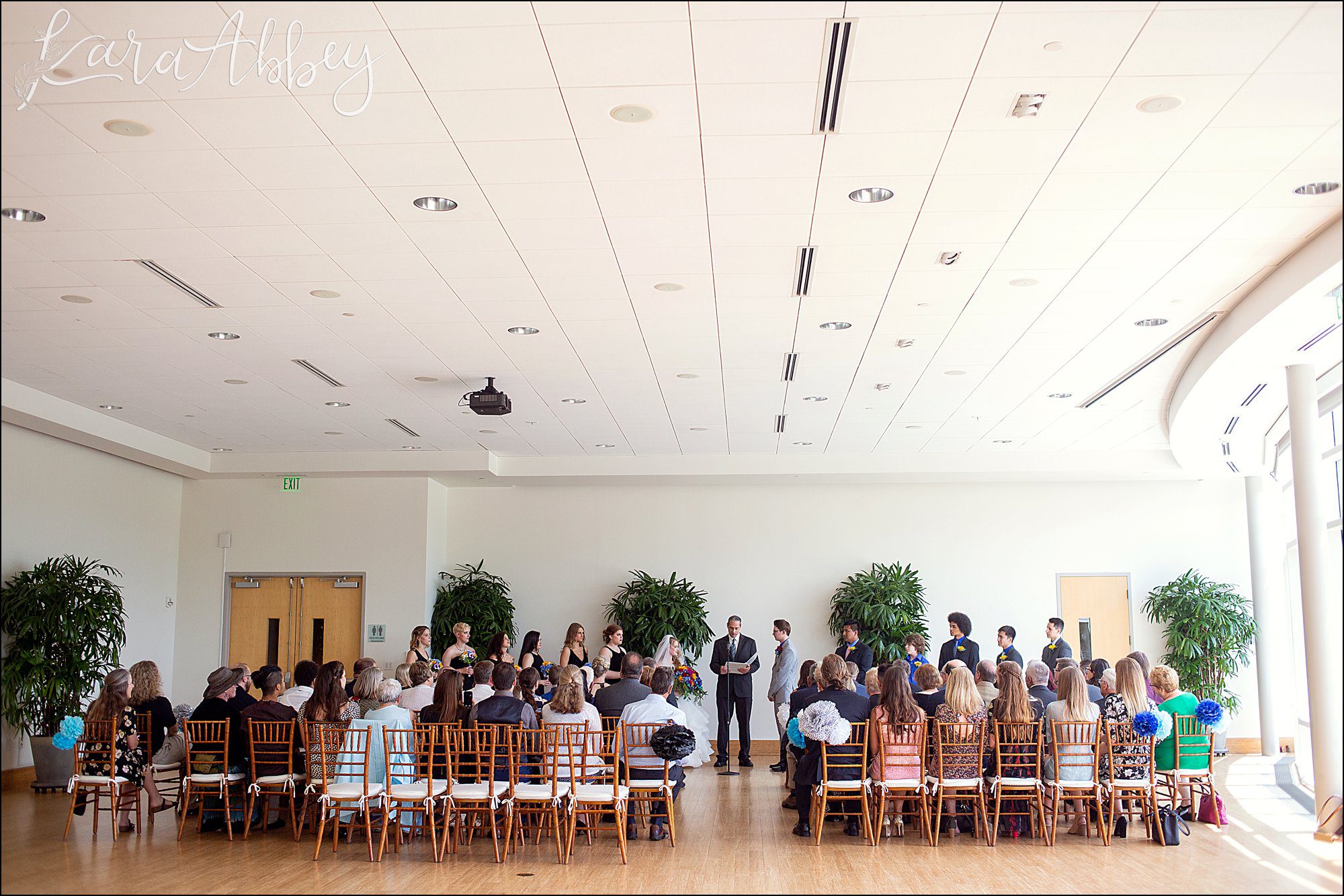 Phipps Conservatory Wedding in Pittsburgh, PA in the Special Events Hall