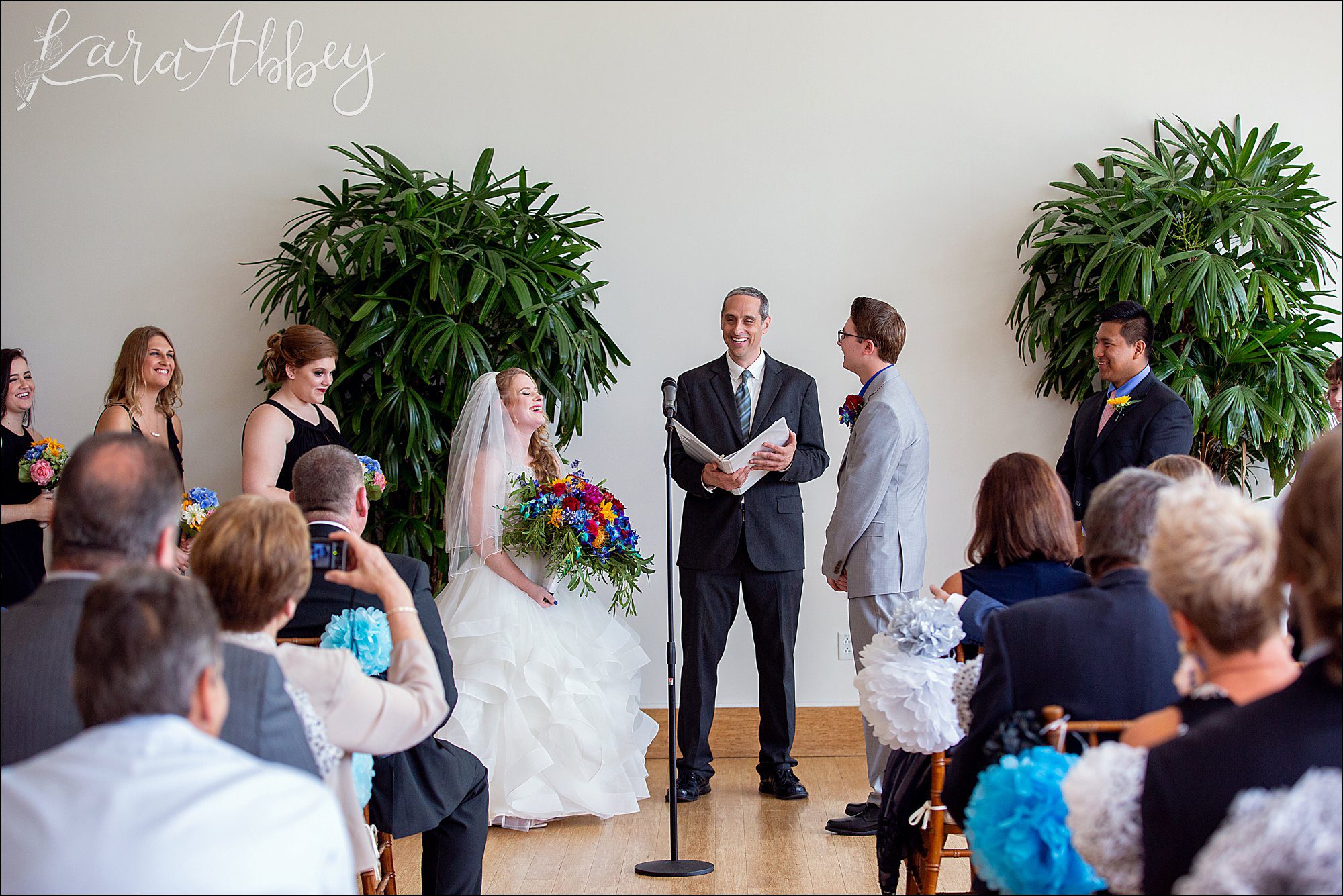 Phipps Conservatory Wedding in Pittsburgh, PA in the Special Events Hall