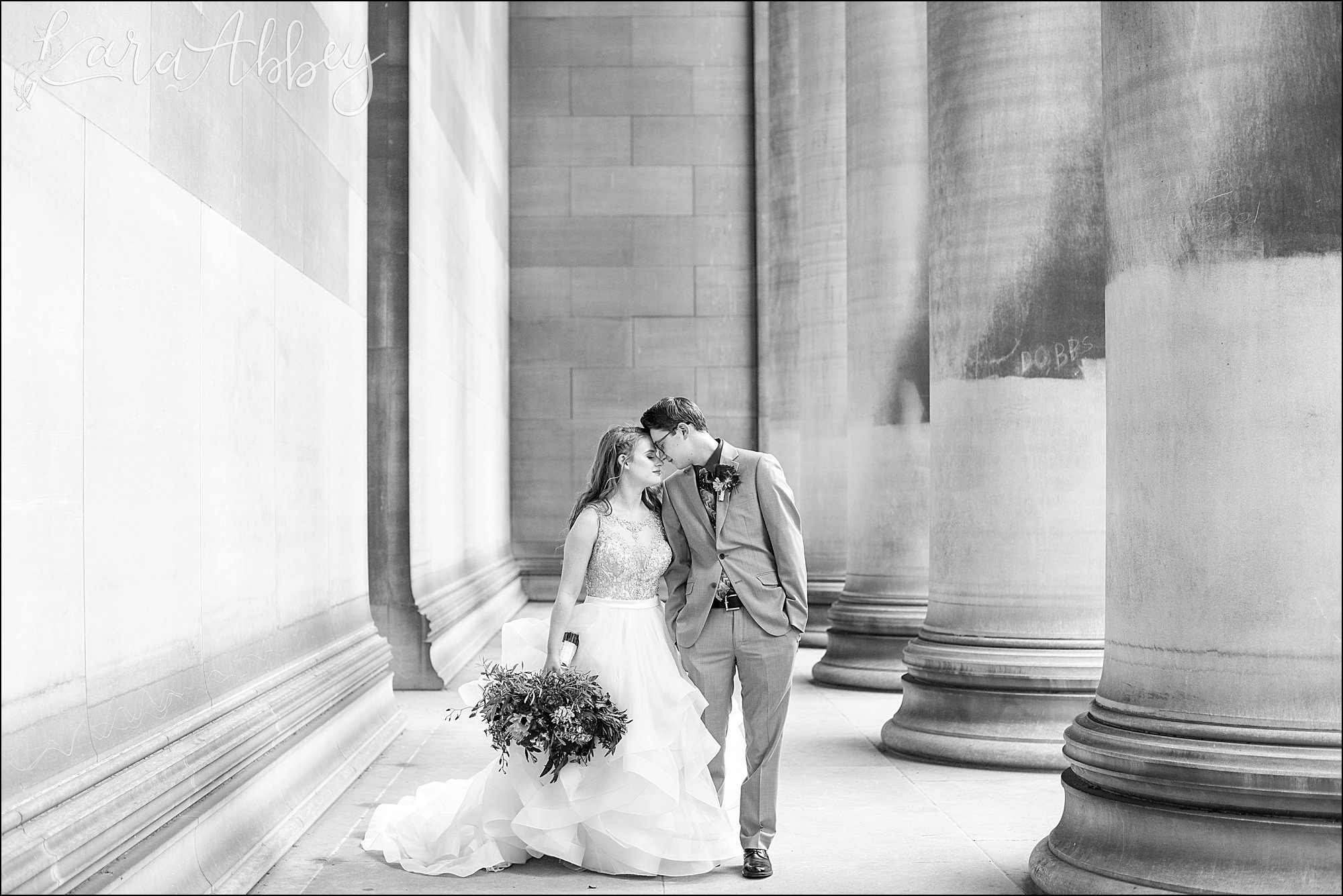 Phipps Conservatory Wedding in Pittsburgh, PA - Portraits at Mellon Institute Building