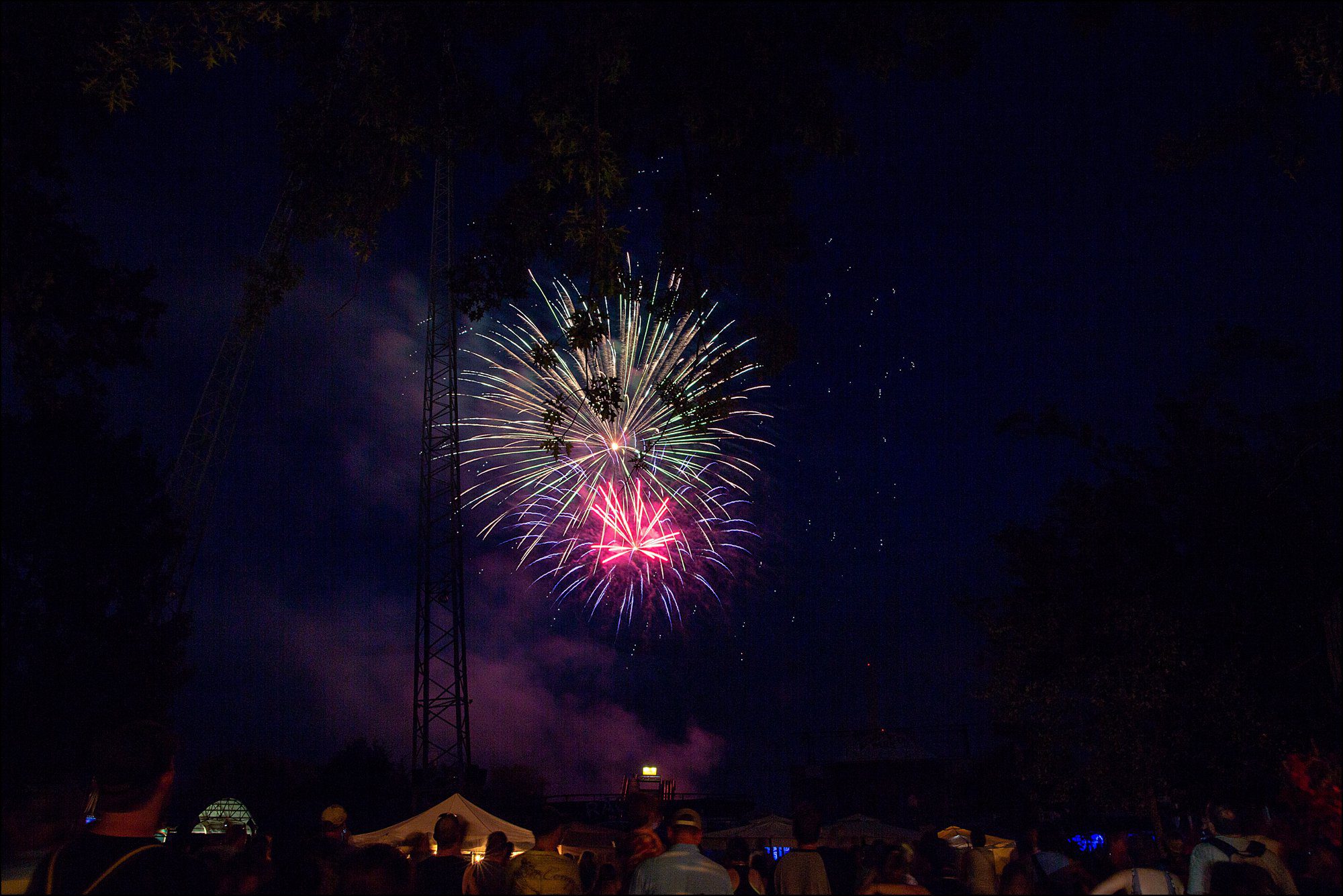 4th of July 2018 at Kennywood Park in Pittsburgh, PA