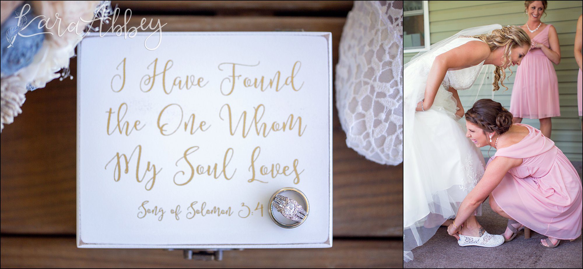 Rustic Elegant Outdoor Summer Wedding on Private Property in PA - Bride Getting Ready Details