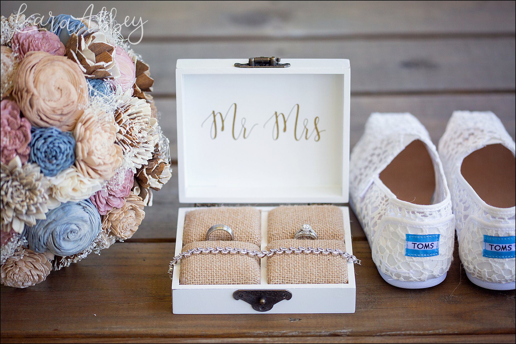 Rustic Elegant Outdoor Summer Wedding on Private Property in PA - Bride Getting Ready Details