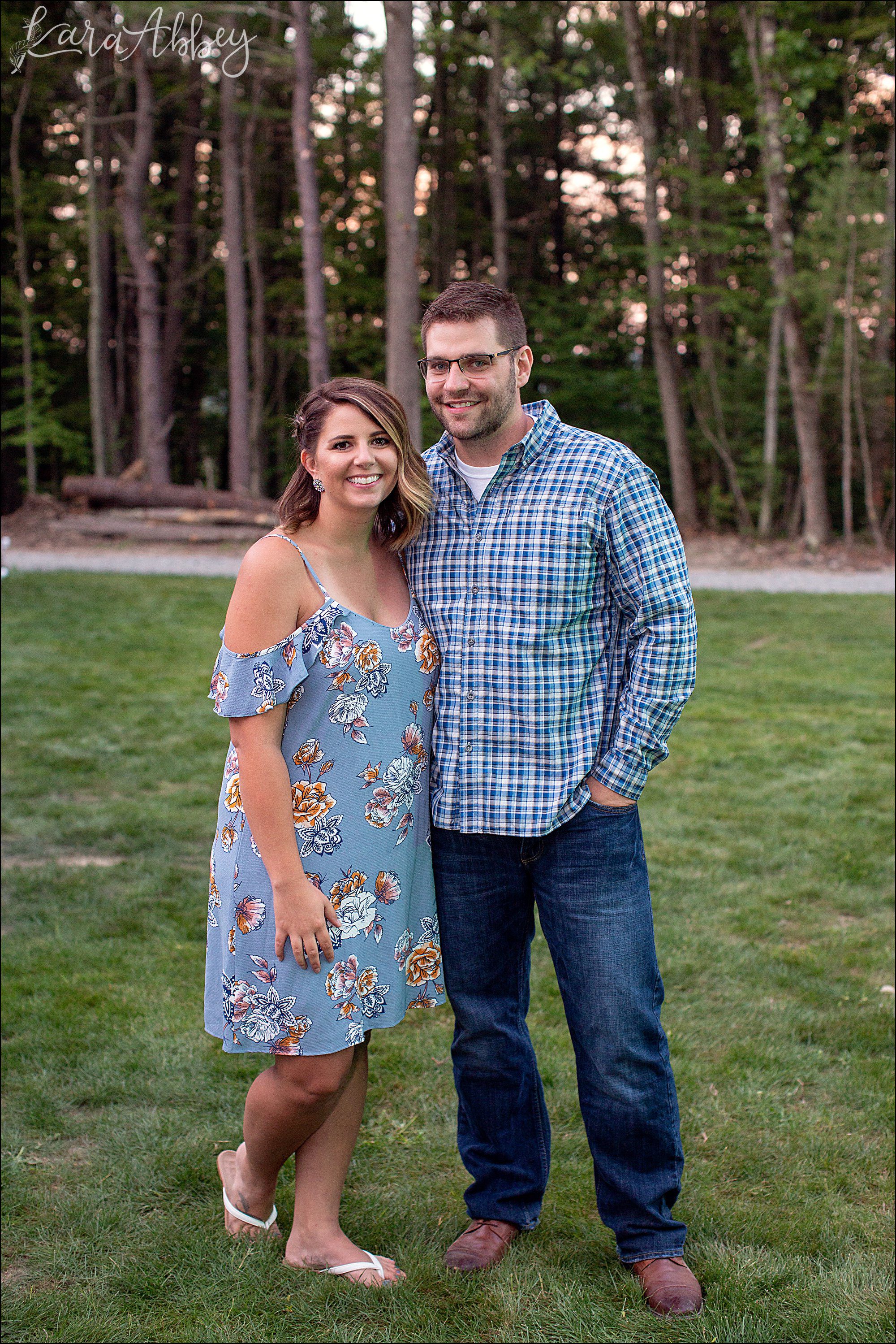 Rustic Elegant Outdoor Summer Wedding on Private Property in PA - Reception