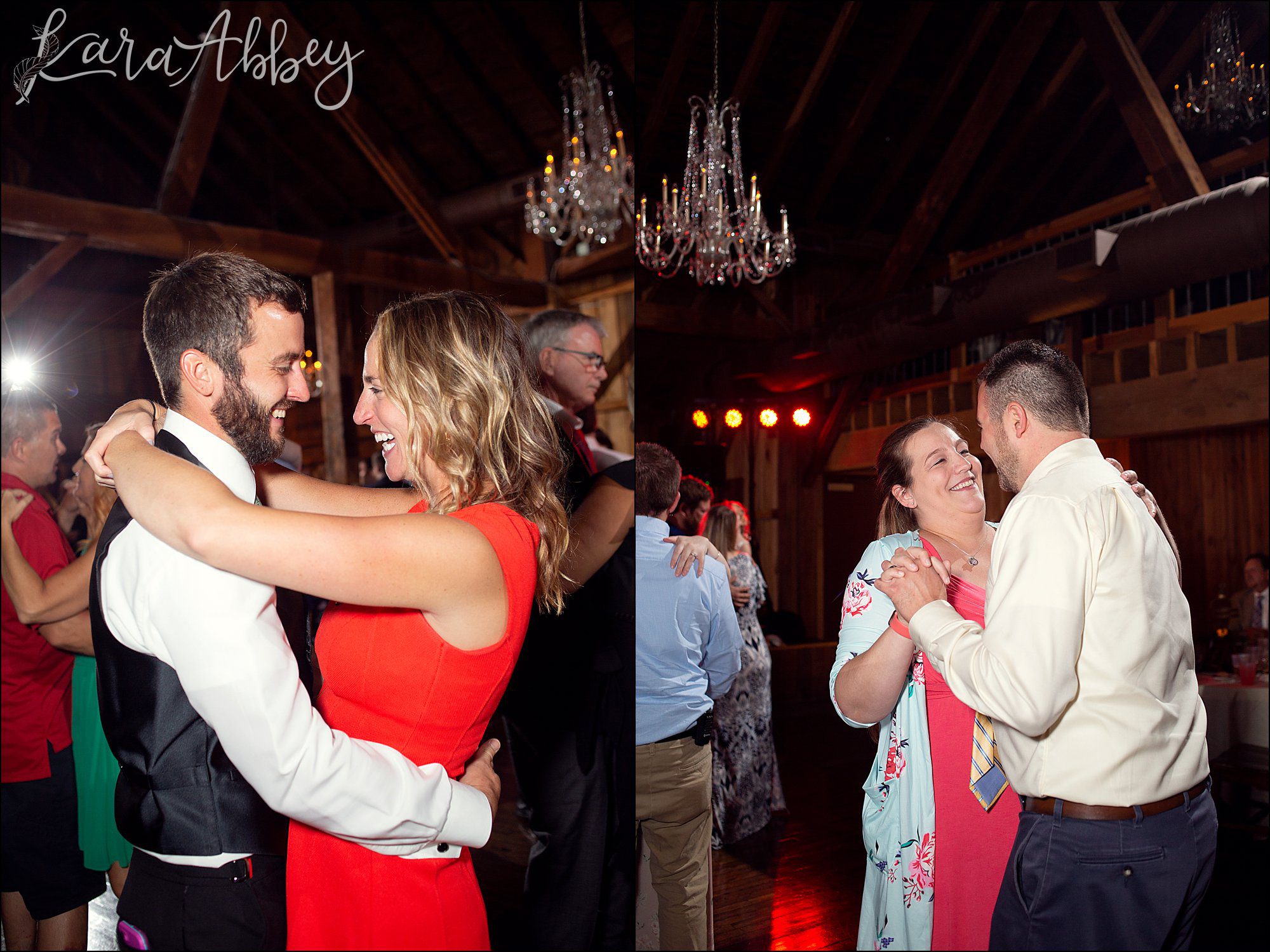 Rich Summer Wedding Reception at Bell's Banquets in Mt. Pleasant, PA