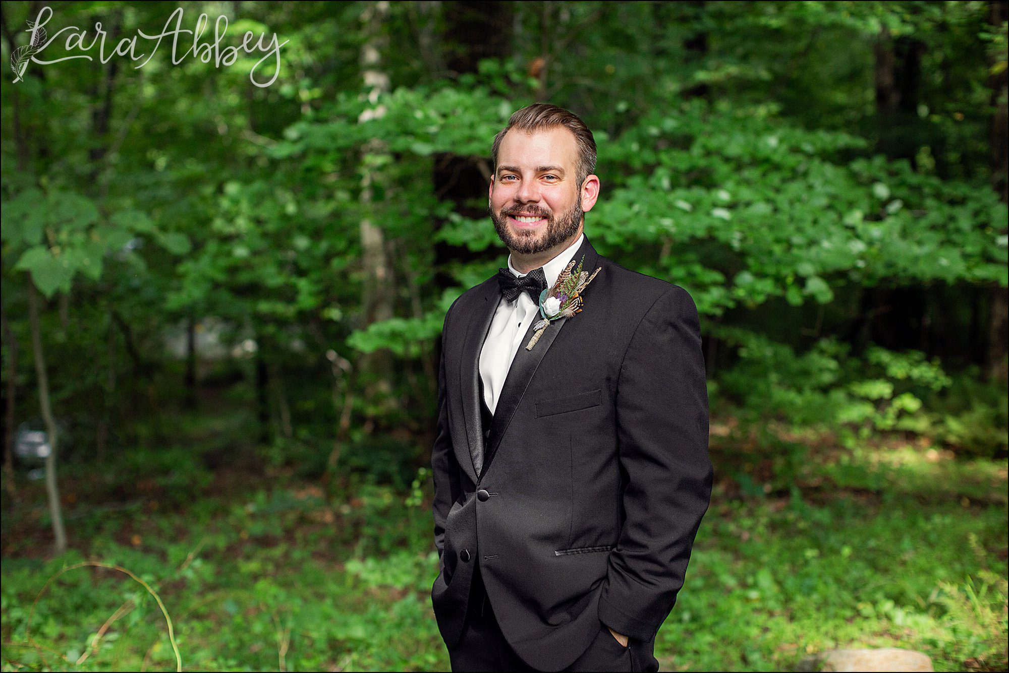 Rich Summer Wedding Portraits at Laurelville Christian Retreat Center in Mt. Pleasant, PA